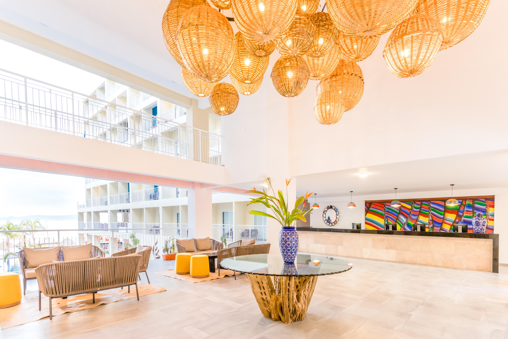 Vista Lobby Hotel Decameron La Marina Guayabitos, Ramada All-Inclusive Resort