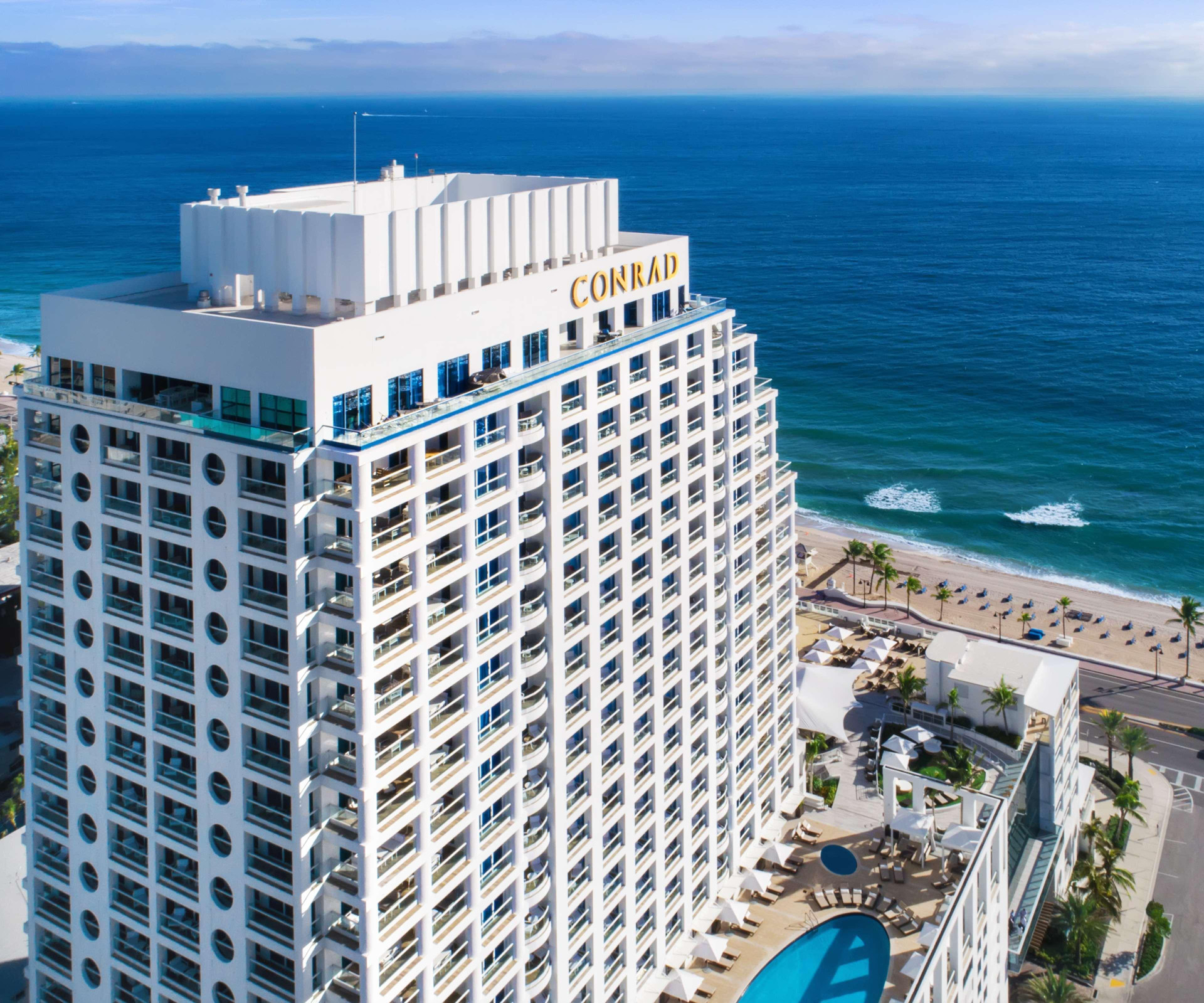 Vista Exterior Conrad Fort Lauderdale Beach