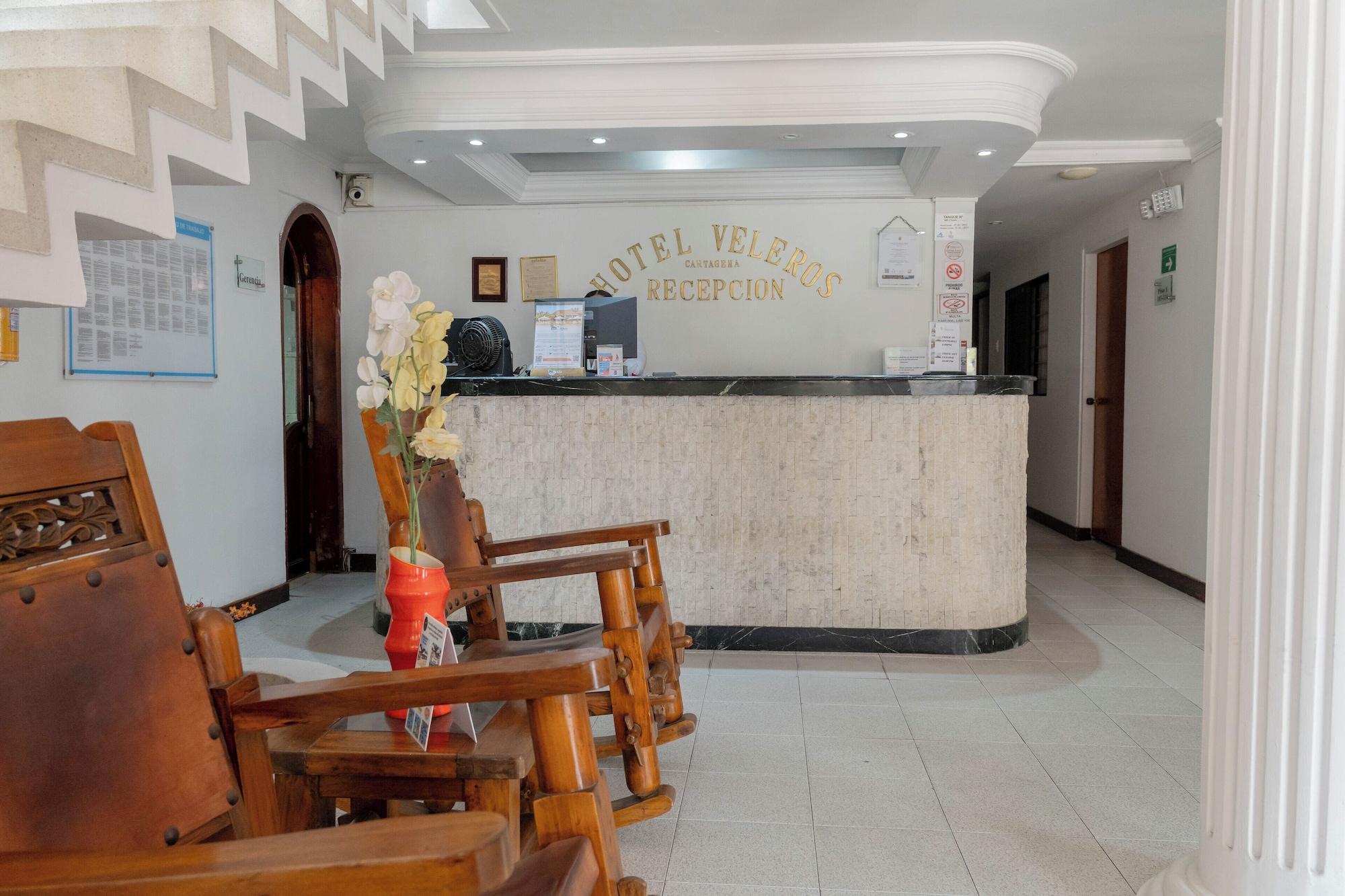 Vista Lobby Hotel Veleros Cartagena