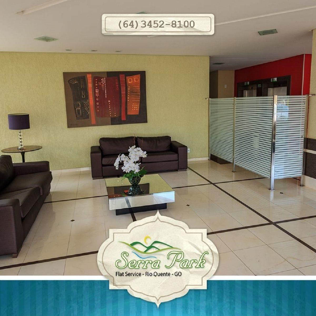 Vista Lobby Serra Park Flat Service - RQ Turismo