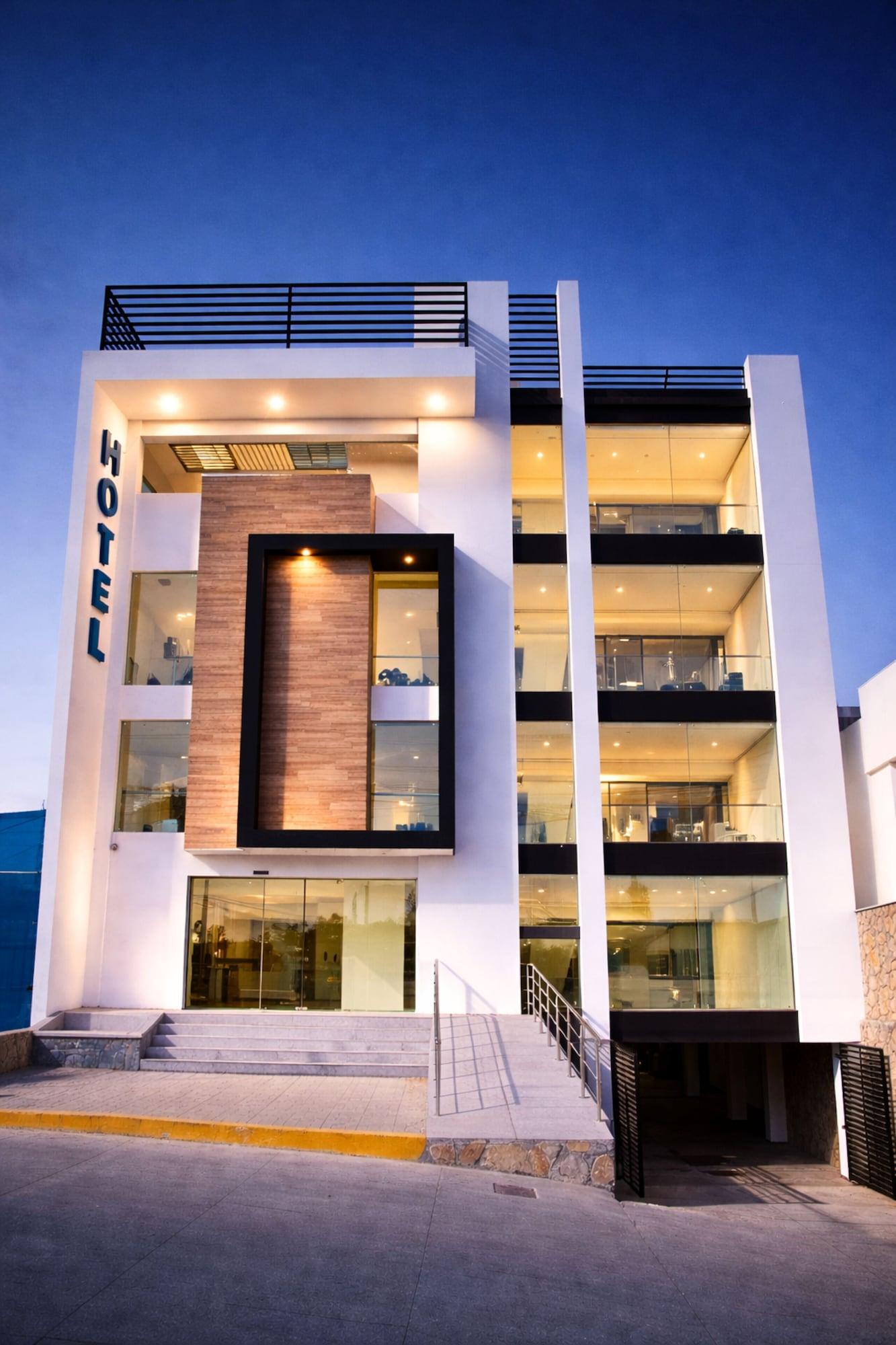 Vista Exterior Hotel Vía Norte Inn