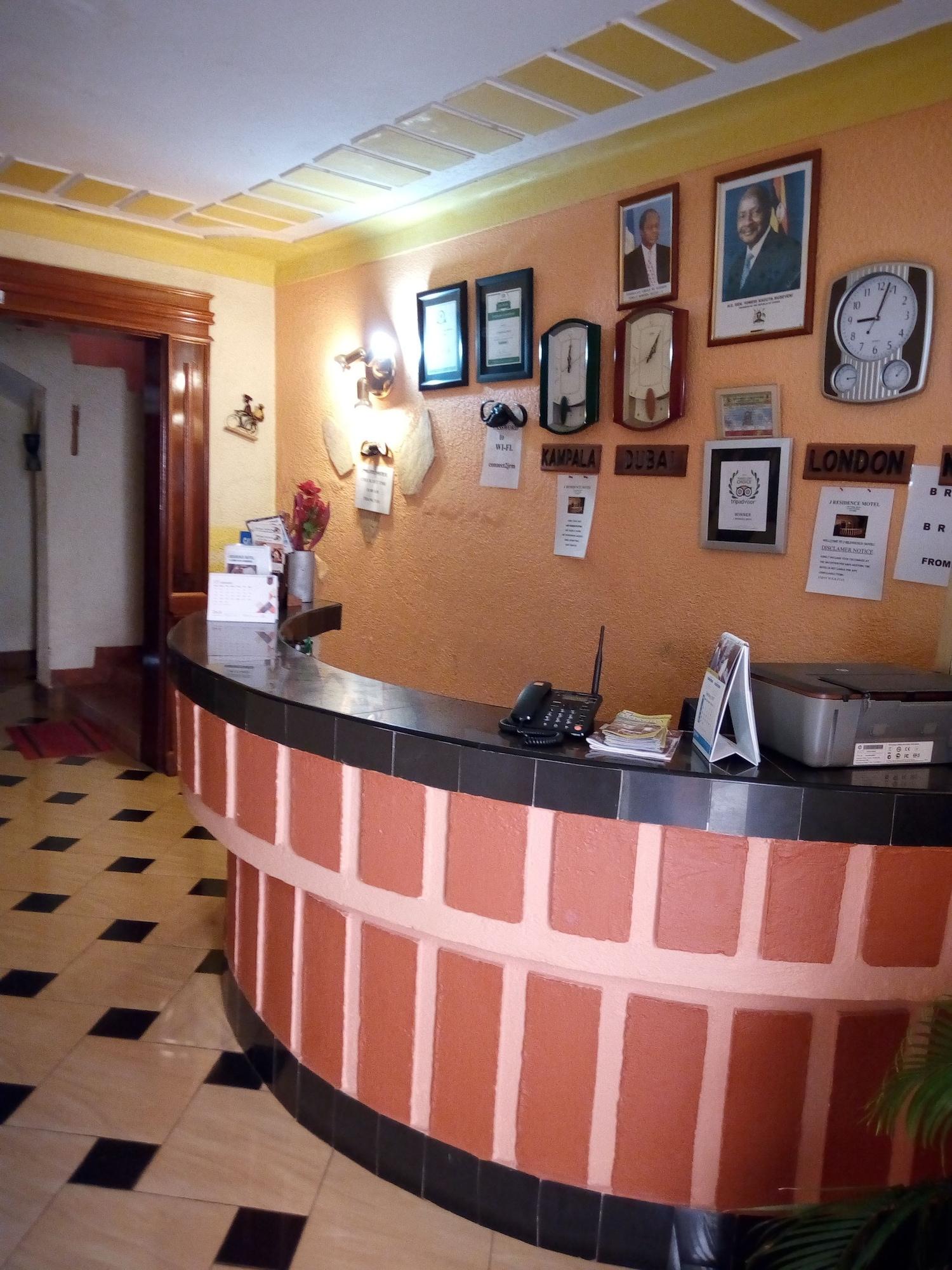 Vista Lobby J Residence Motel Entebbe