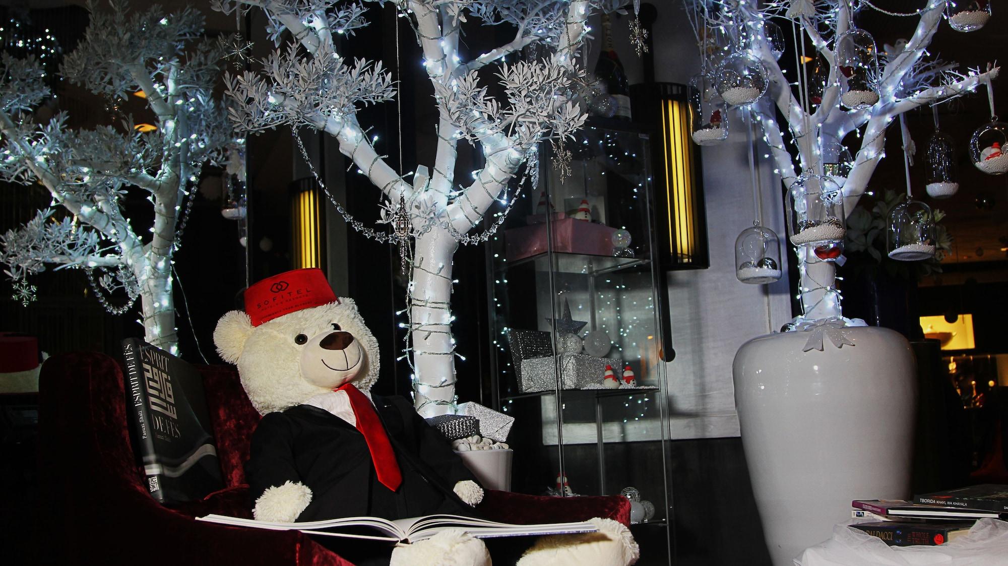 Vista Lobby Sofitel Casablanca Tour blanche