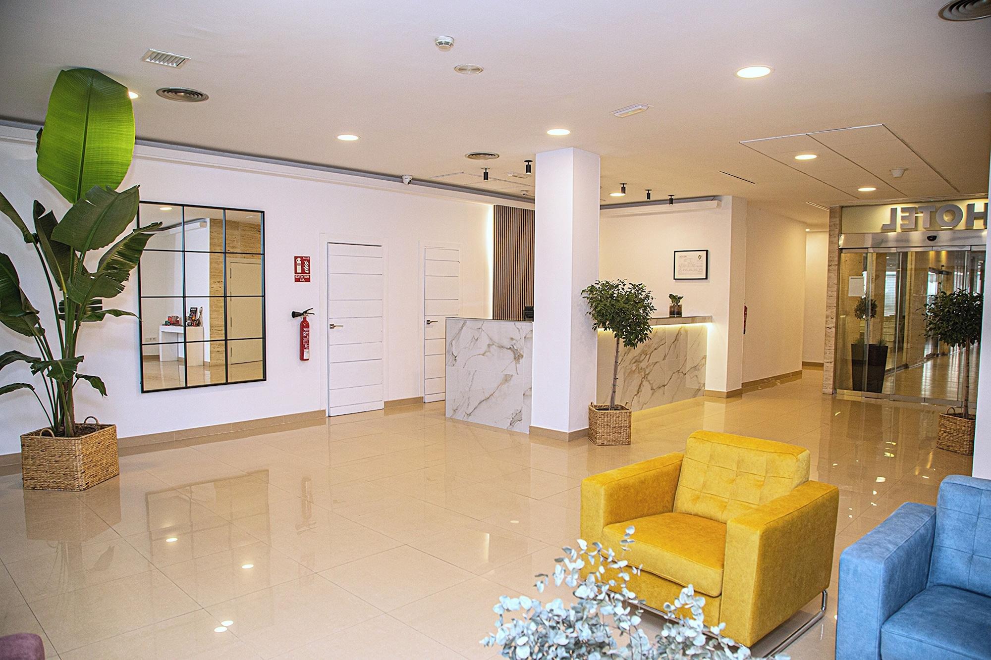 Vista Lobby Hotel Córdoba Centro