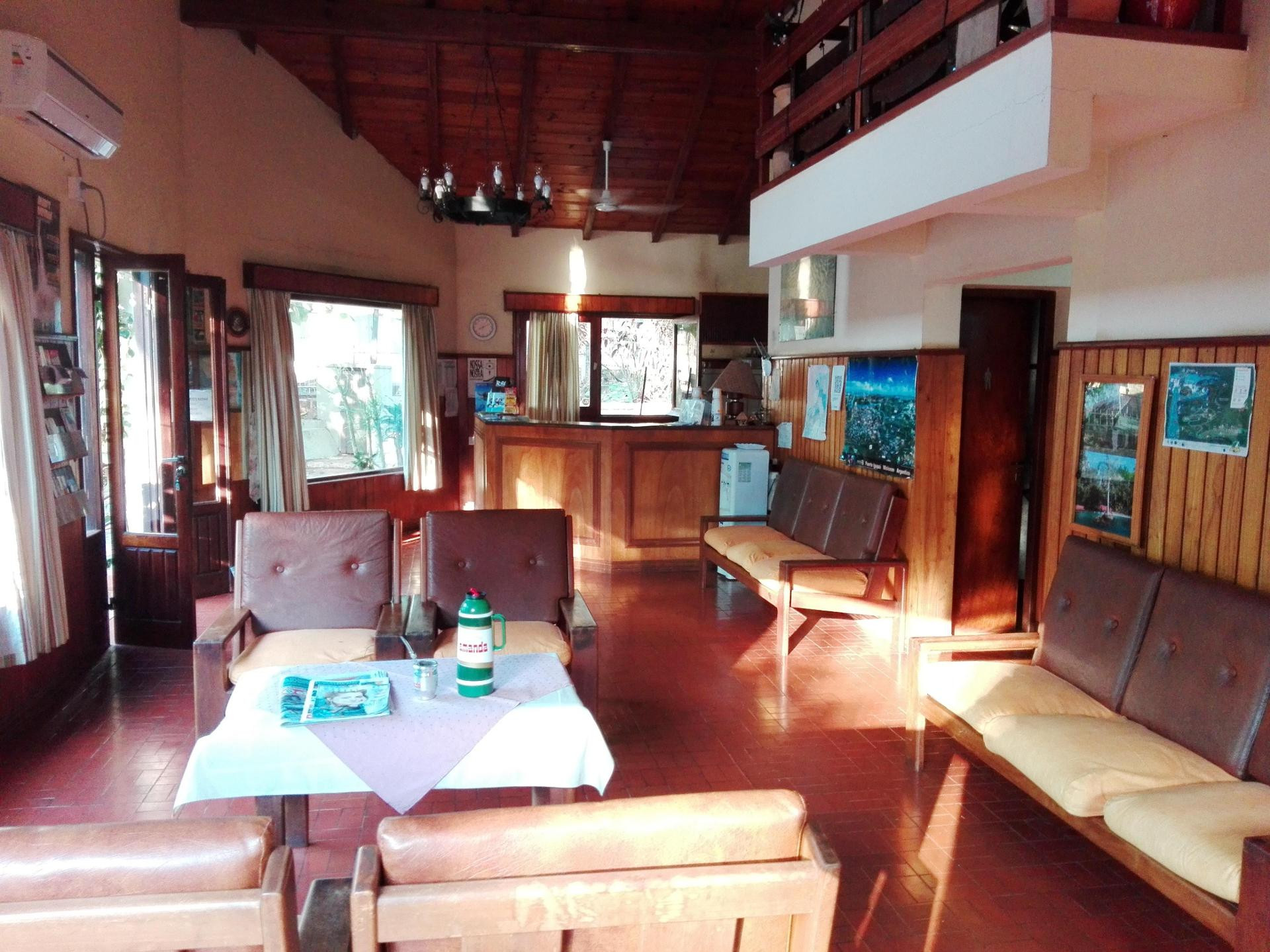 Vista Lobby Hosteria La Cabaña
