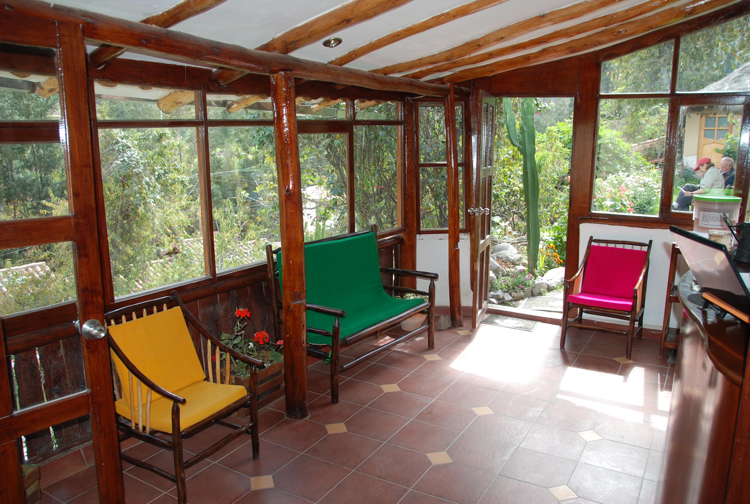 Vista Lobby Hostal Iskay