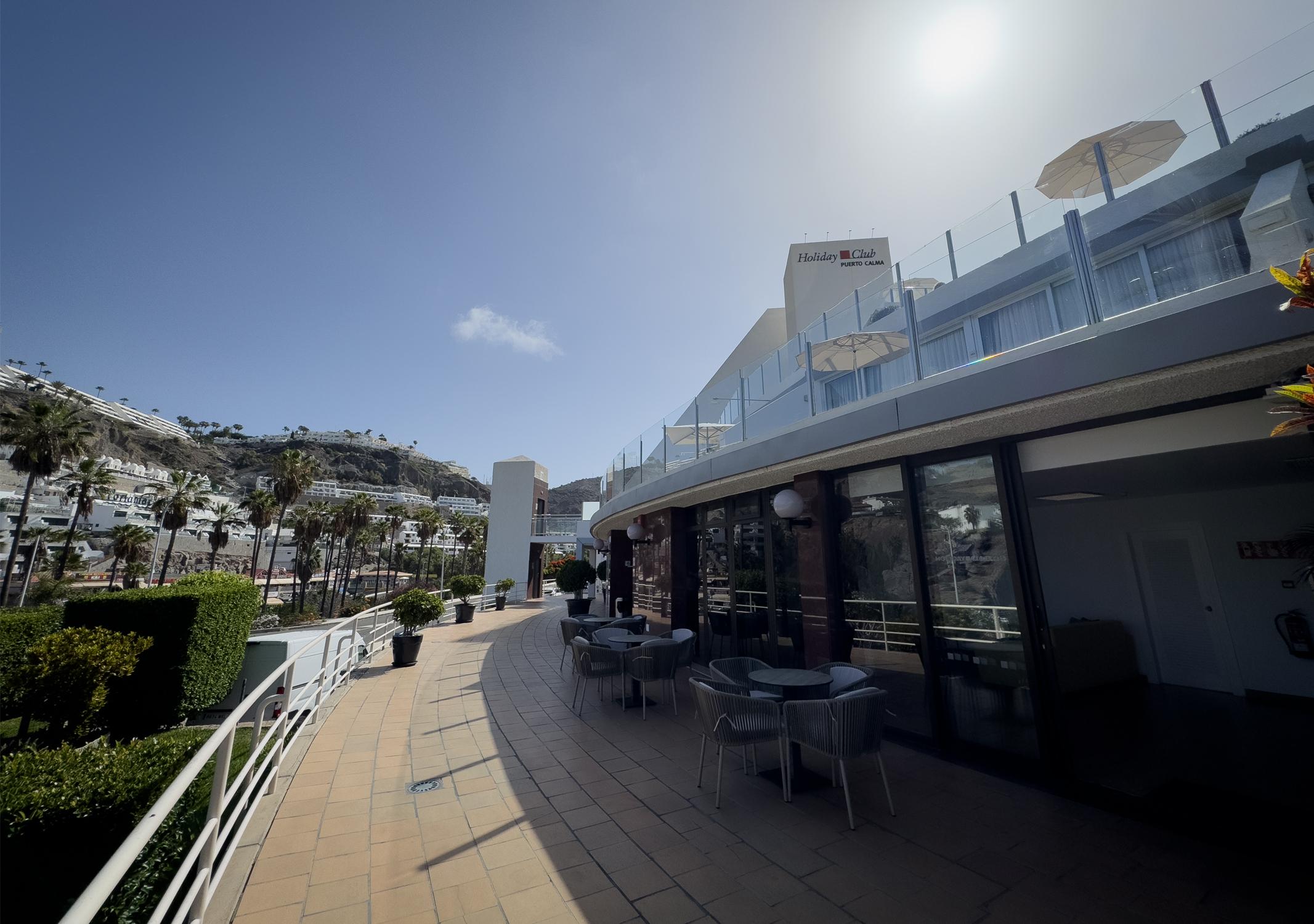 Vista Lobby Holiday Club Puerto Calma