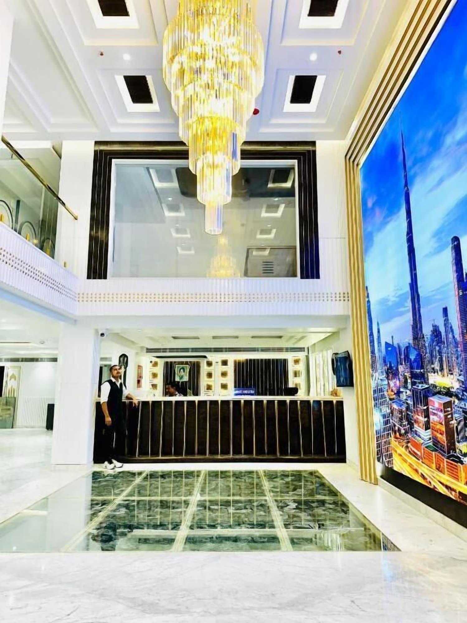 Vista do lobby Hotel Namaste Hindustan