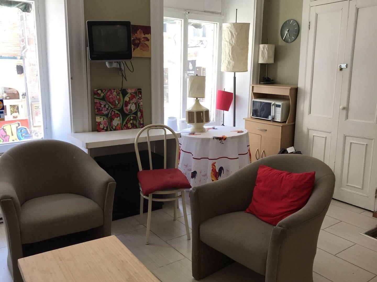 Vista Lobby Auberge Saint-Louis