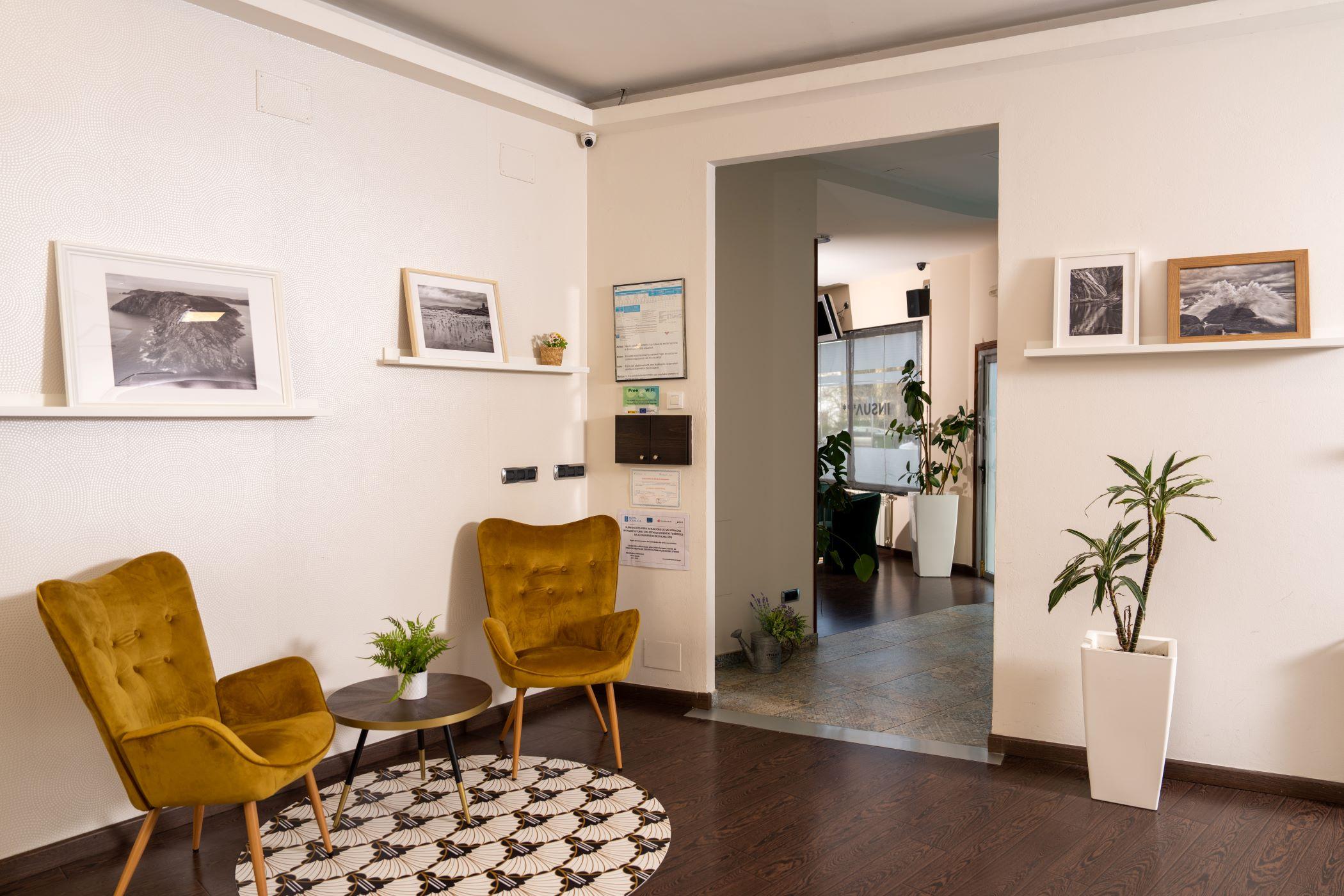 Vista Lobby Hotel Oca Insua