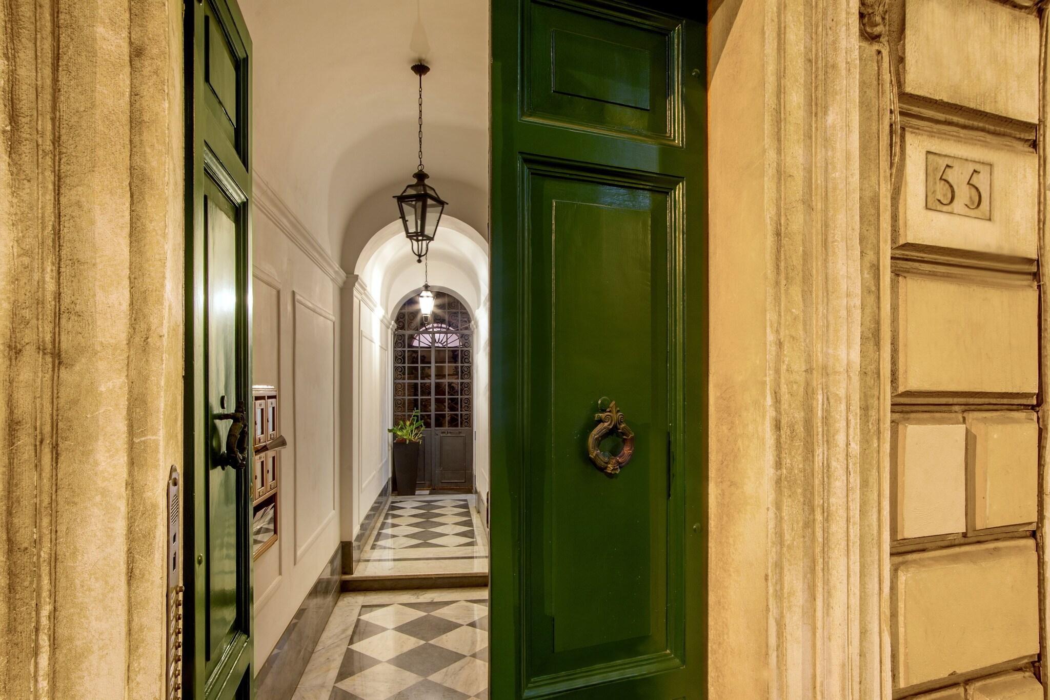 Vista Lobby Basilio 55 Rome
