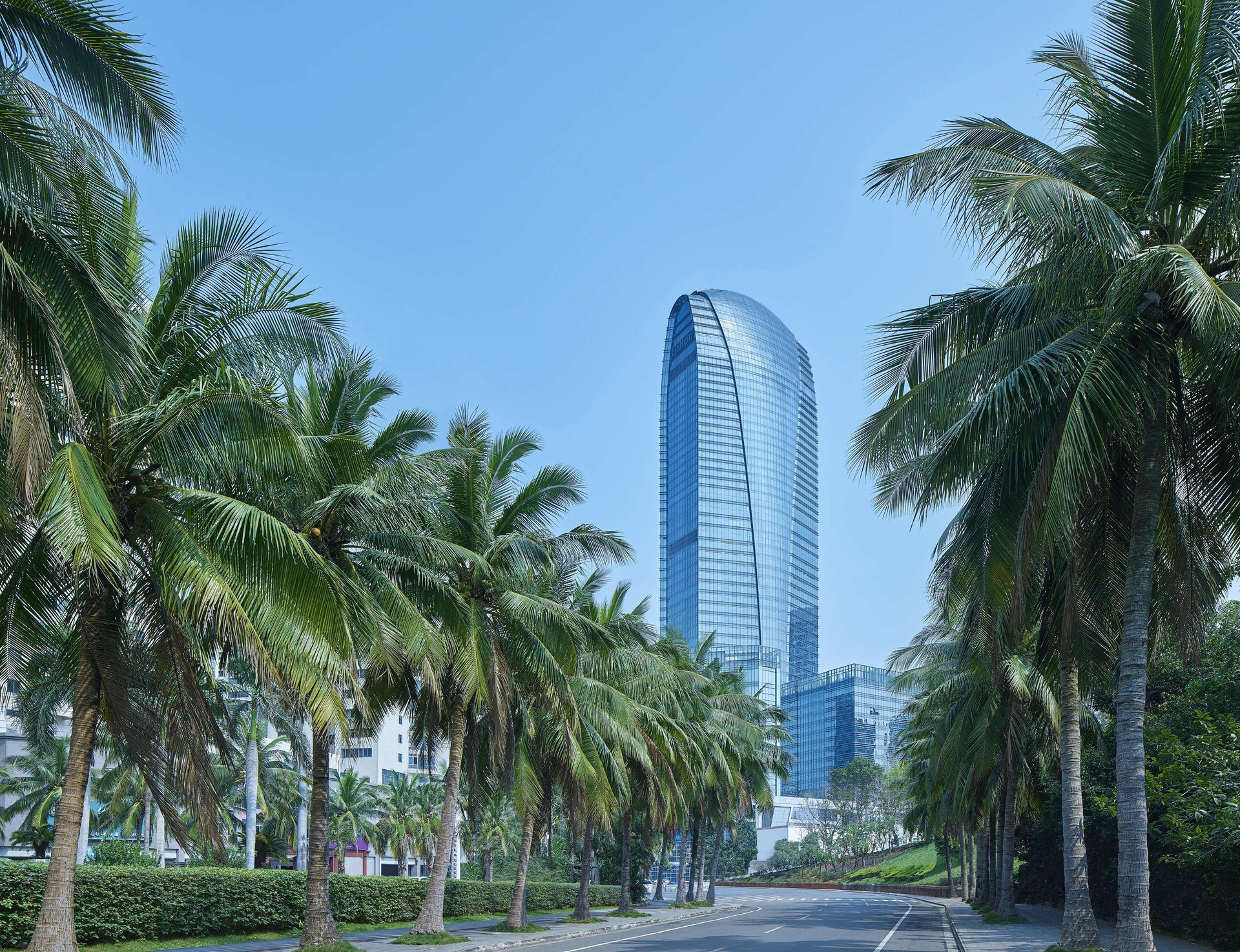 Vista Exterior Hilton Haikou