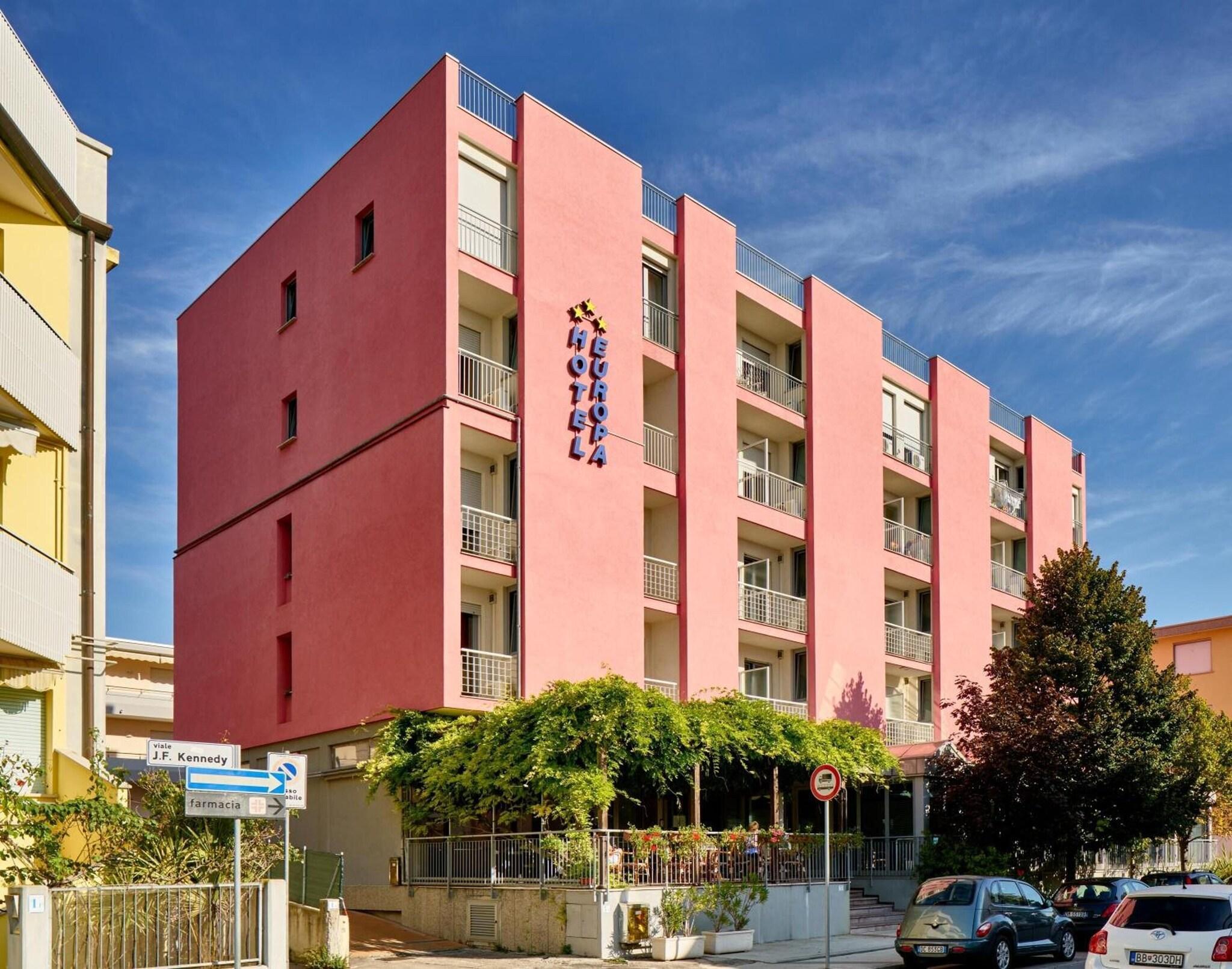 Vista Exterior Hotel Europa Grado