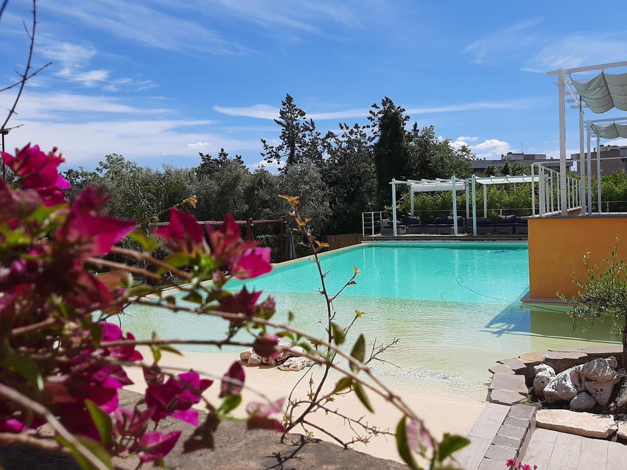 Vista Piscina Orto di Roma