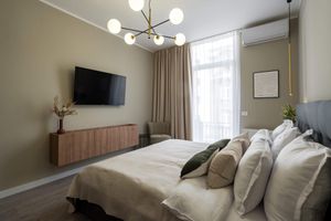 Arriendo temporal - Contemporary Aparthotel 2-BR Flats Near Old Town, Quiet & Serene