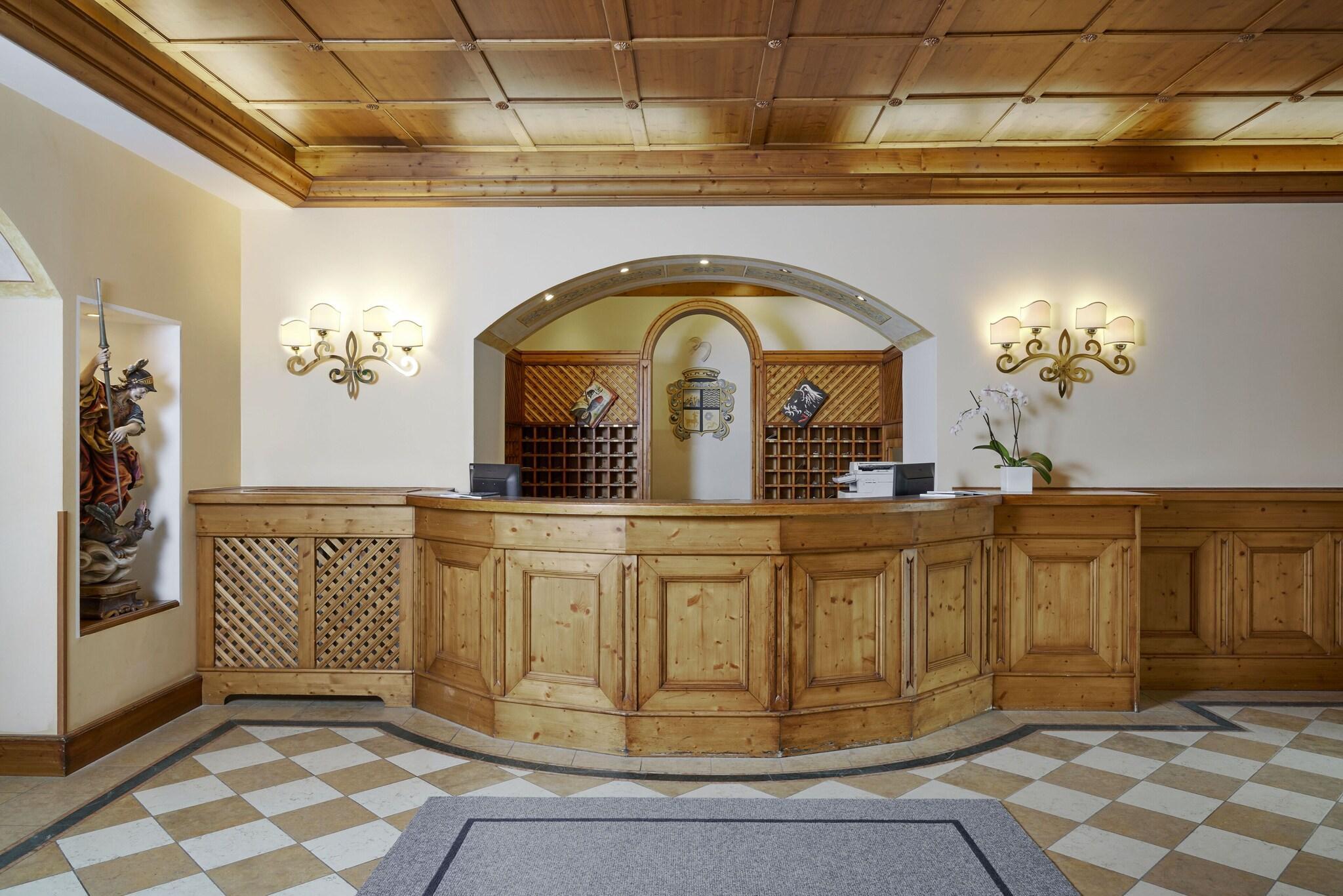 Vista Lobby Grand Hotel Misurina