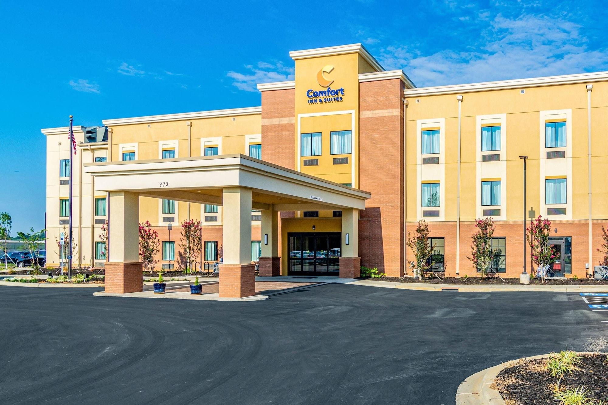 Vista Exterior Comfort Inn & Suites Rock Hill Northeast