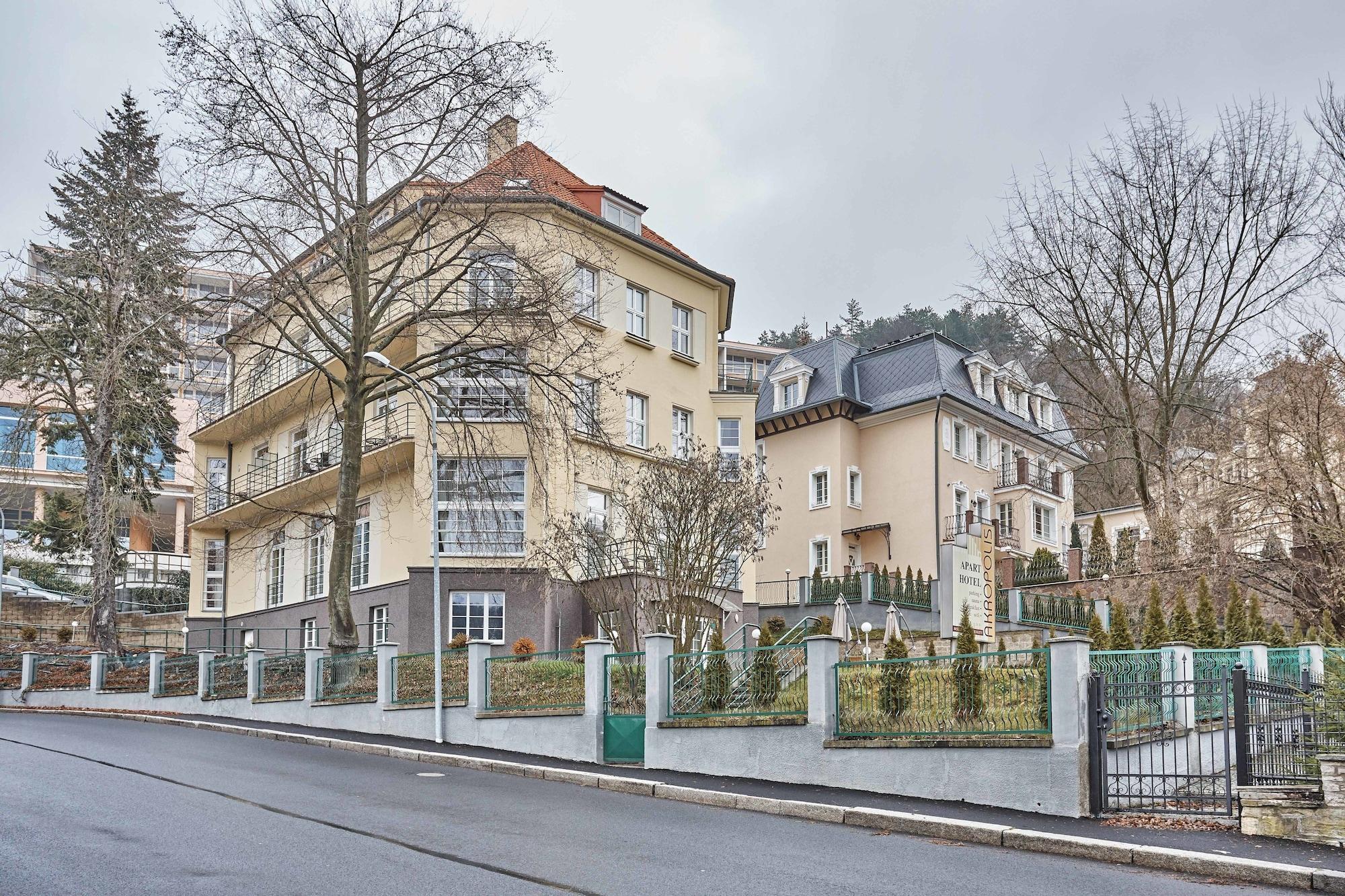 Vista Exterior Apart Hotel Akropolis