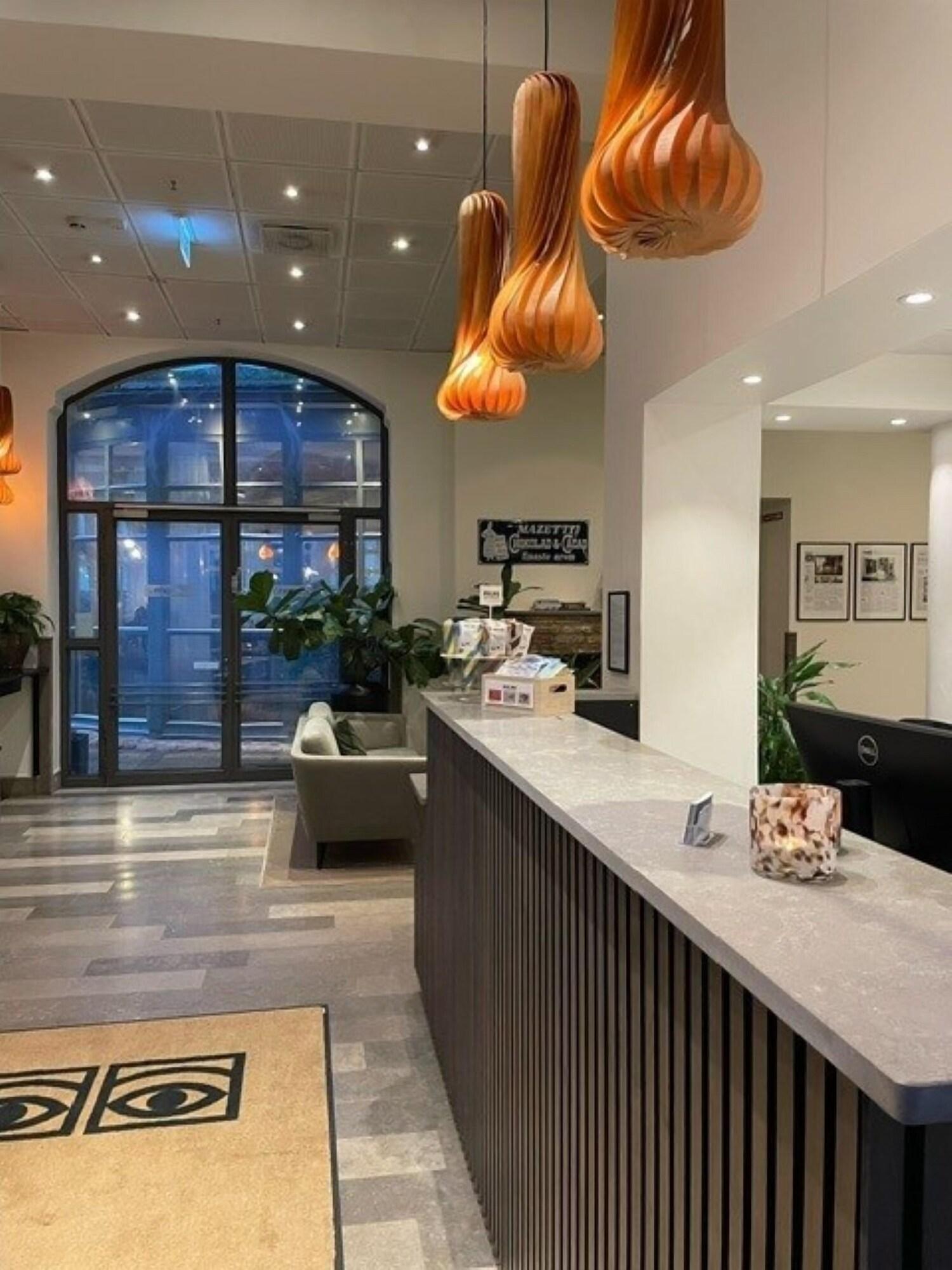 Vista Lobby The More Hotel Mazetti