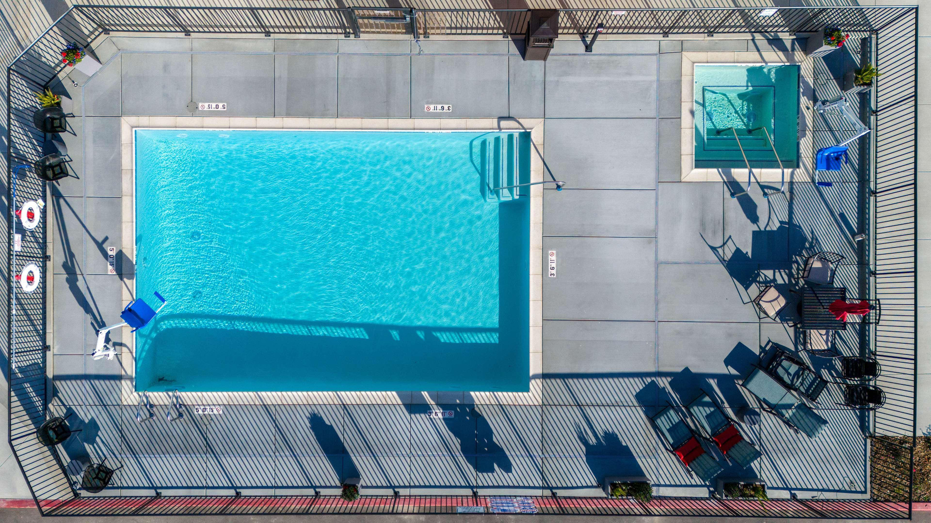 Vista Piscina Hampton Inn Selma, Ca