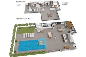 Paquete - 2bdr Beachside Vacation Villa, Hotel Amenities v6