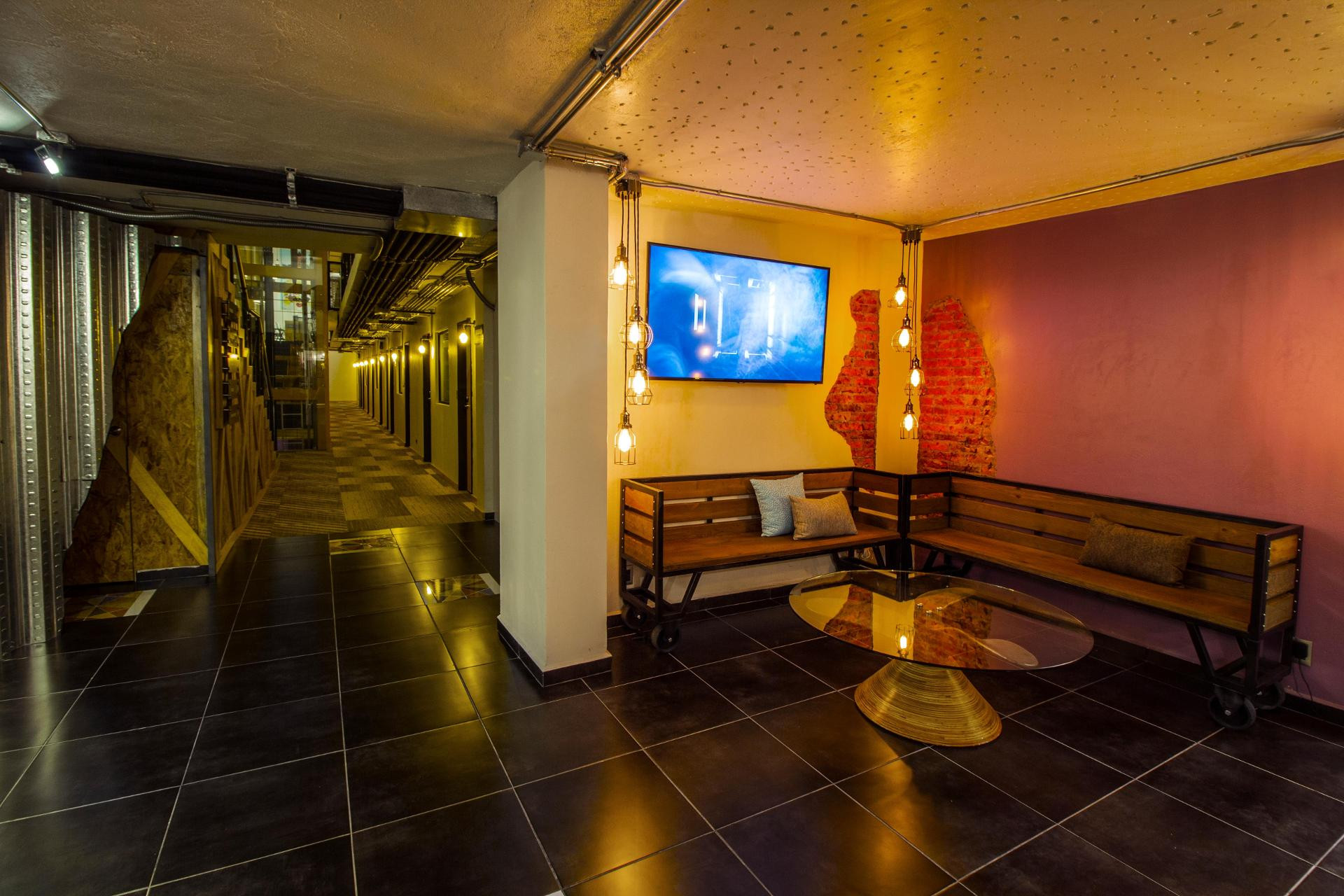 Vista Lobby Hotel MX mas roma CDMX, Trademark Collection by Wyndham
