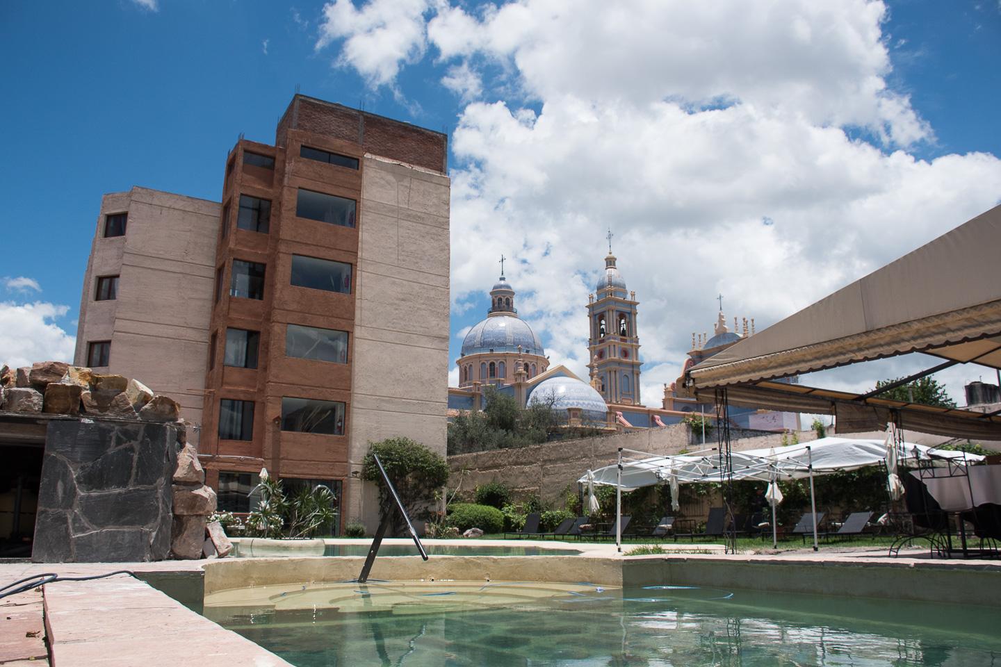 Vista Piscina Hotel Samka