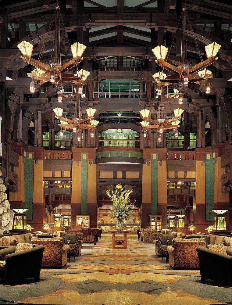 Lobby view Disney's Grand Californian Hotel and Spa