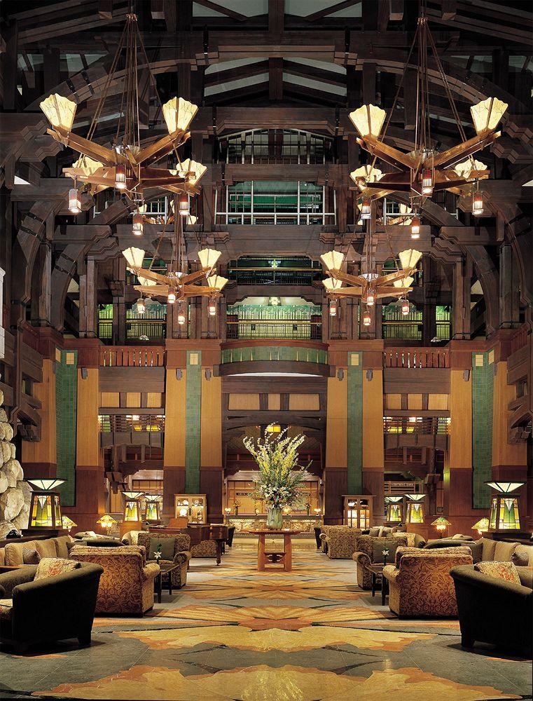 Vista Lobby Disney's Grand Californian Hotel and Spa