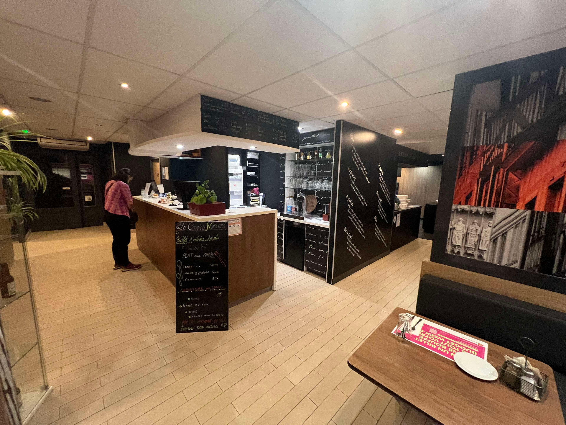 Vista Lobby Kyriad Rouen Sud - Oissel