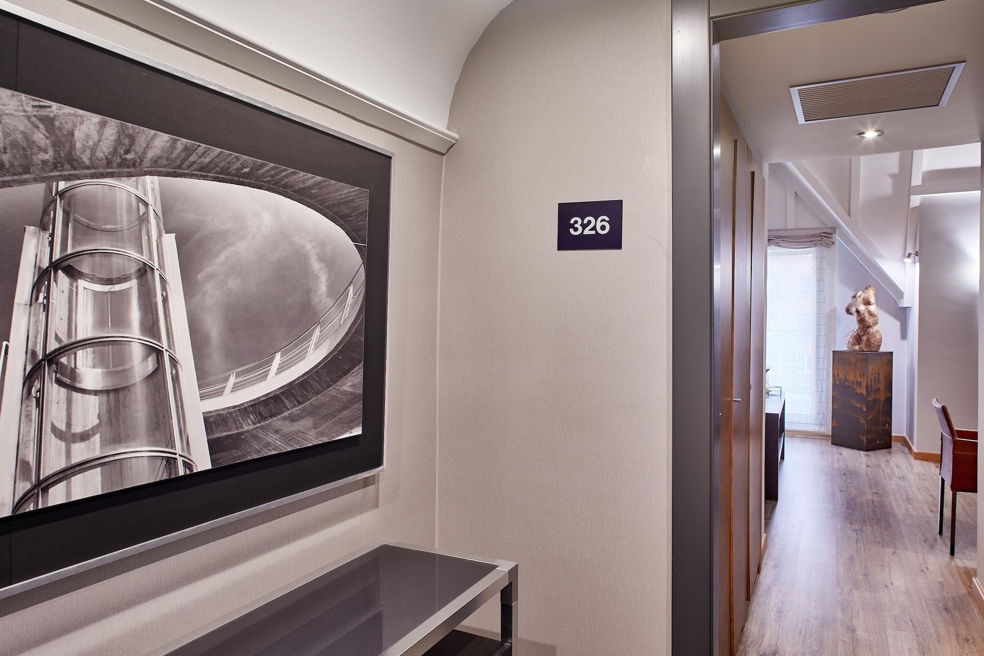 Vista Lobby Hotel Silken Indautxu Bilbao