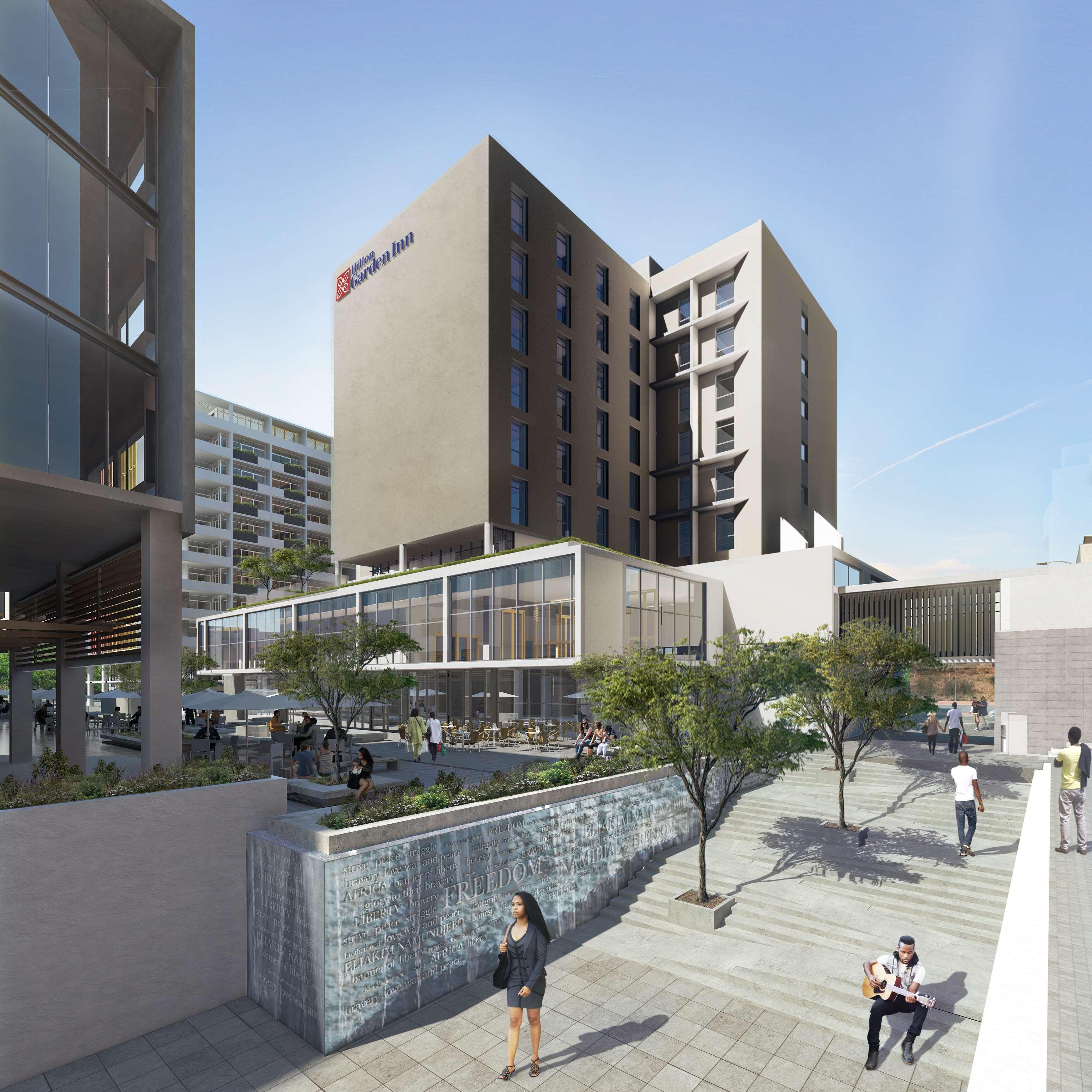 Vista Exterior Hilton Garden Inn Windhoek