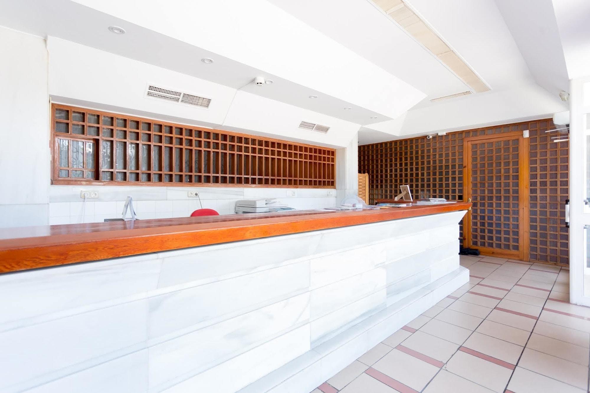 Vista Lobby Hostal San Rafael