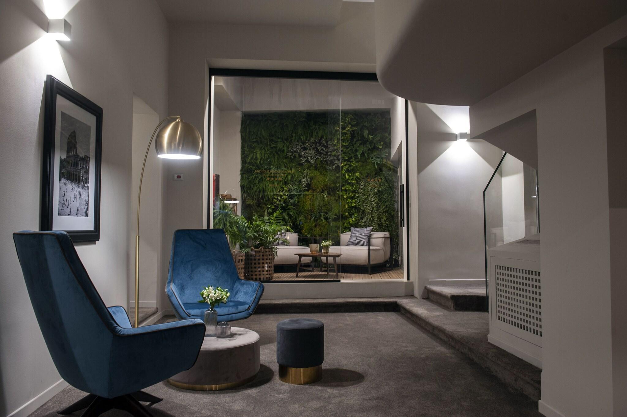 Vista Lobby Antico Albergo del Sole al Pantheon