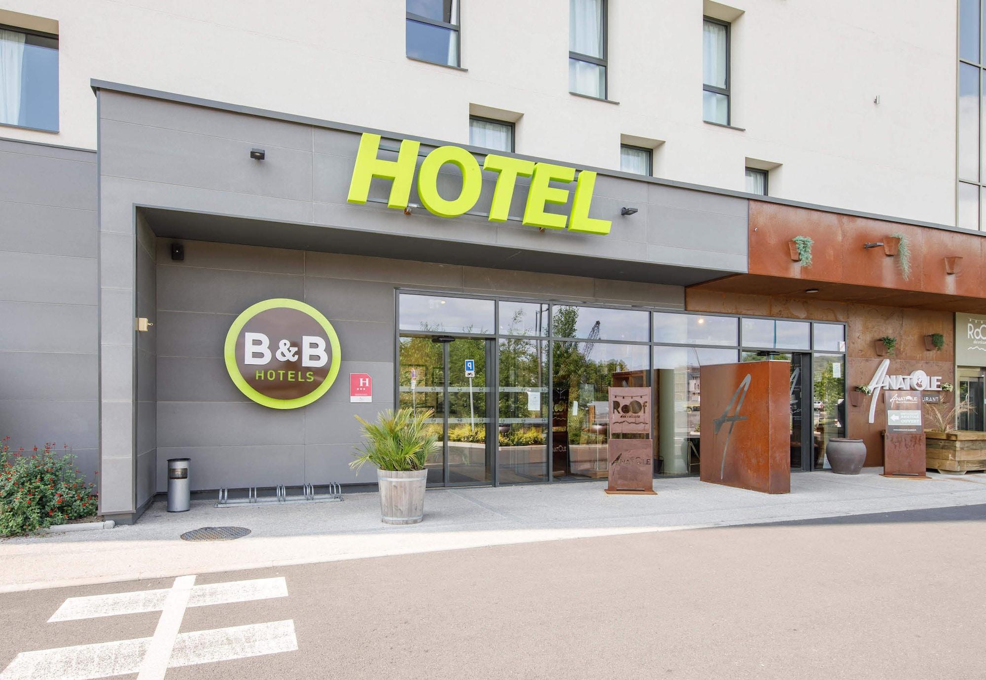 Vista Exterior B&B HOTEL Clermont-Ferrand A71/A75 La Méridienne