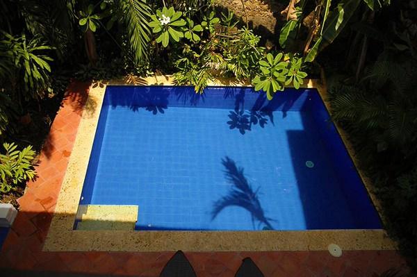 Vista Piscina Casa del Tejadillo