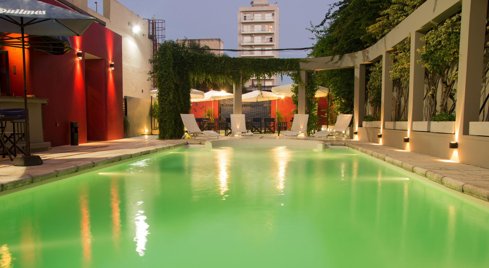 Vista Piscina Hotel Salto Grande