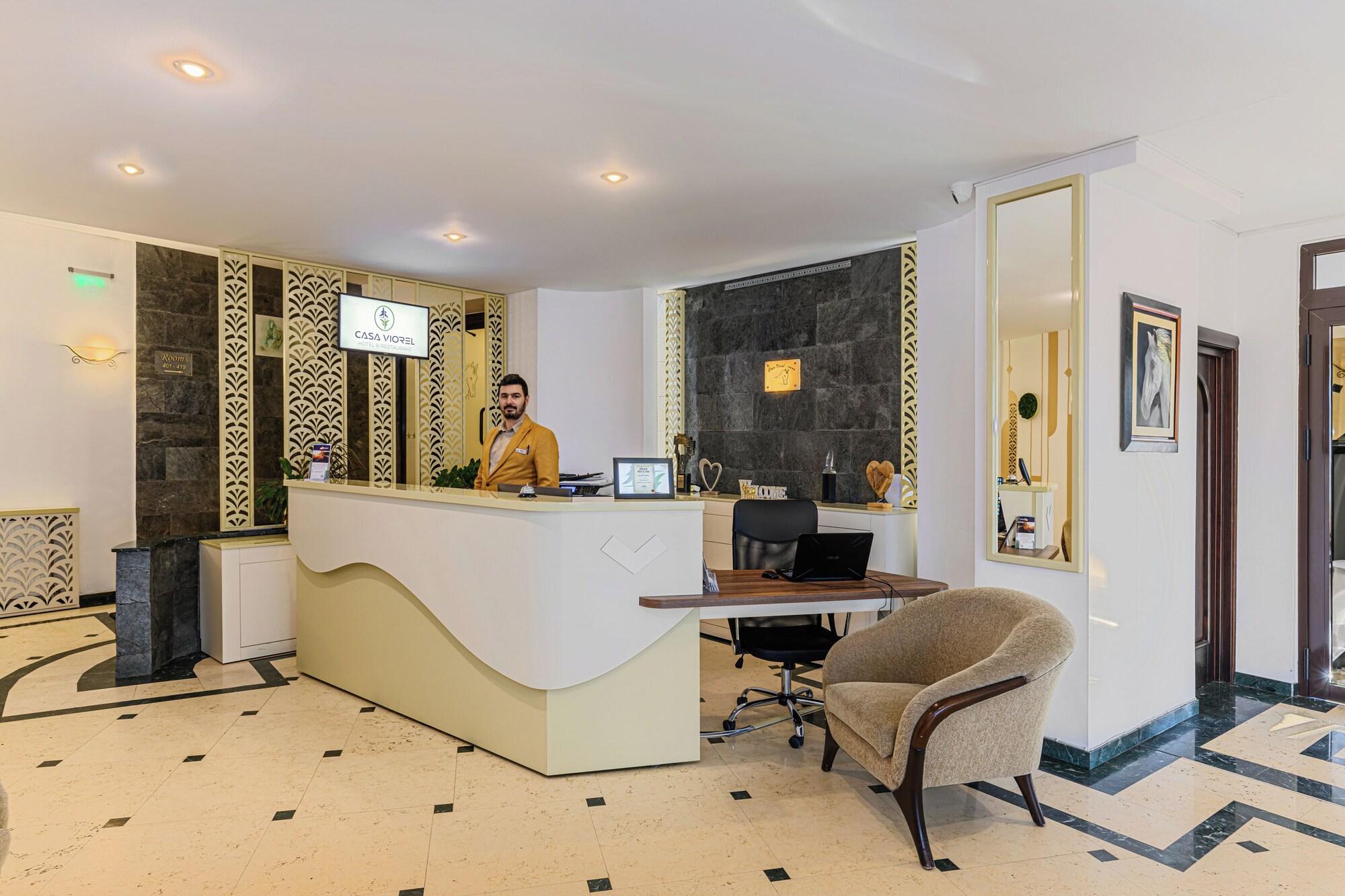 Vista Lobby Hotel Casa Viorel