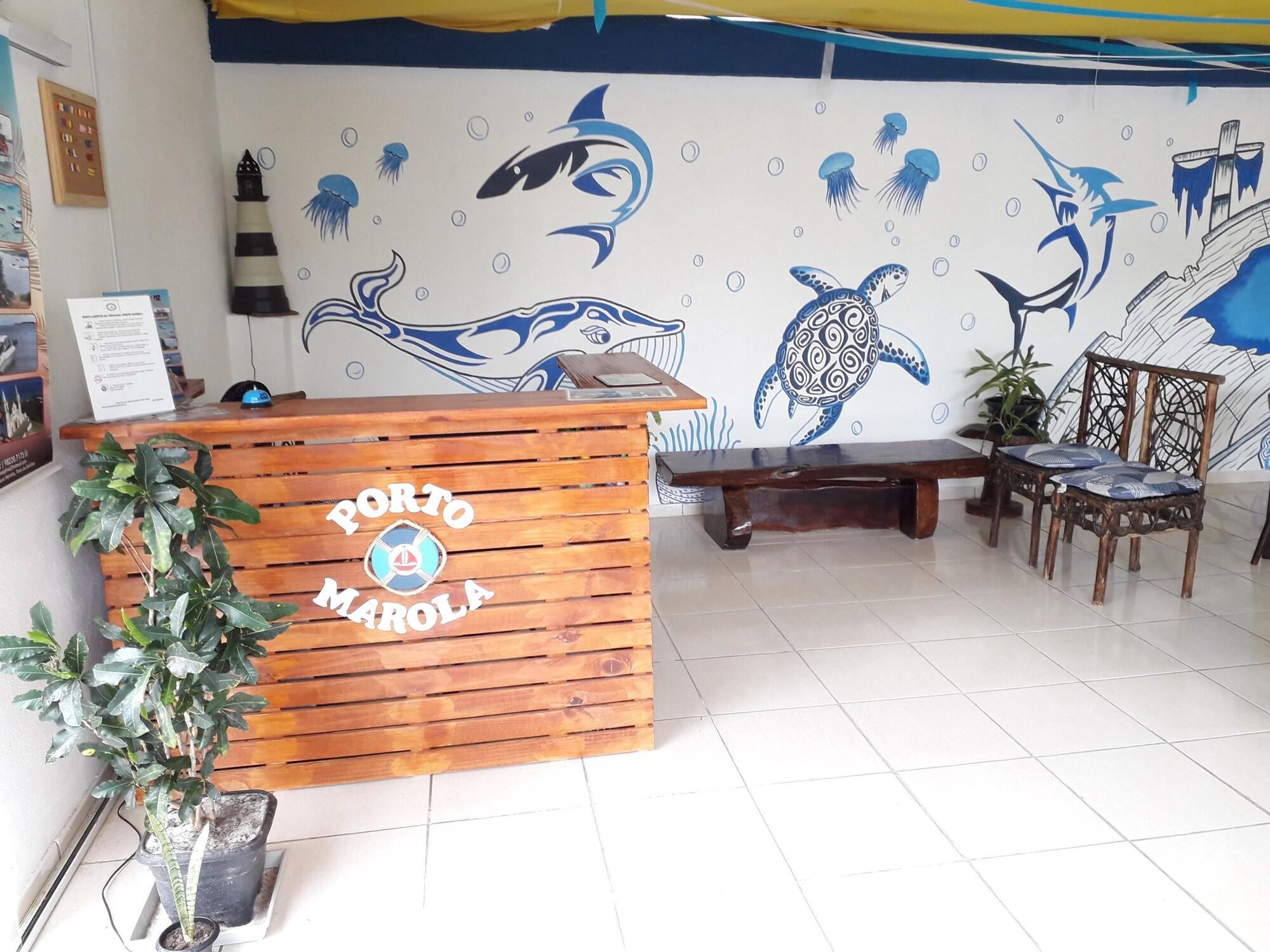 Vista Lobby Pousada Porto Marola