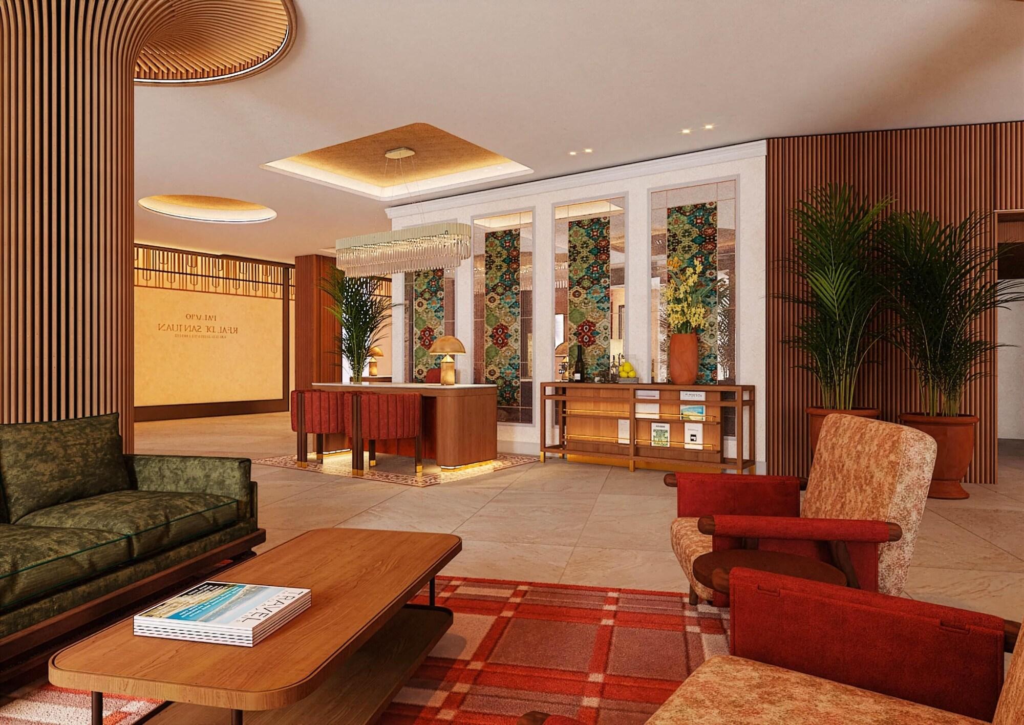 Vista Lobby Palacio San Juan, A Royal Hideaway Hotel