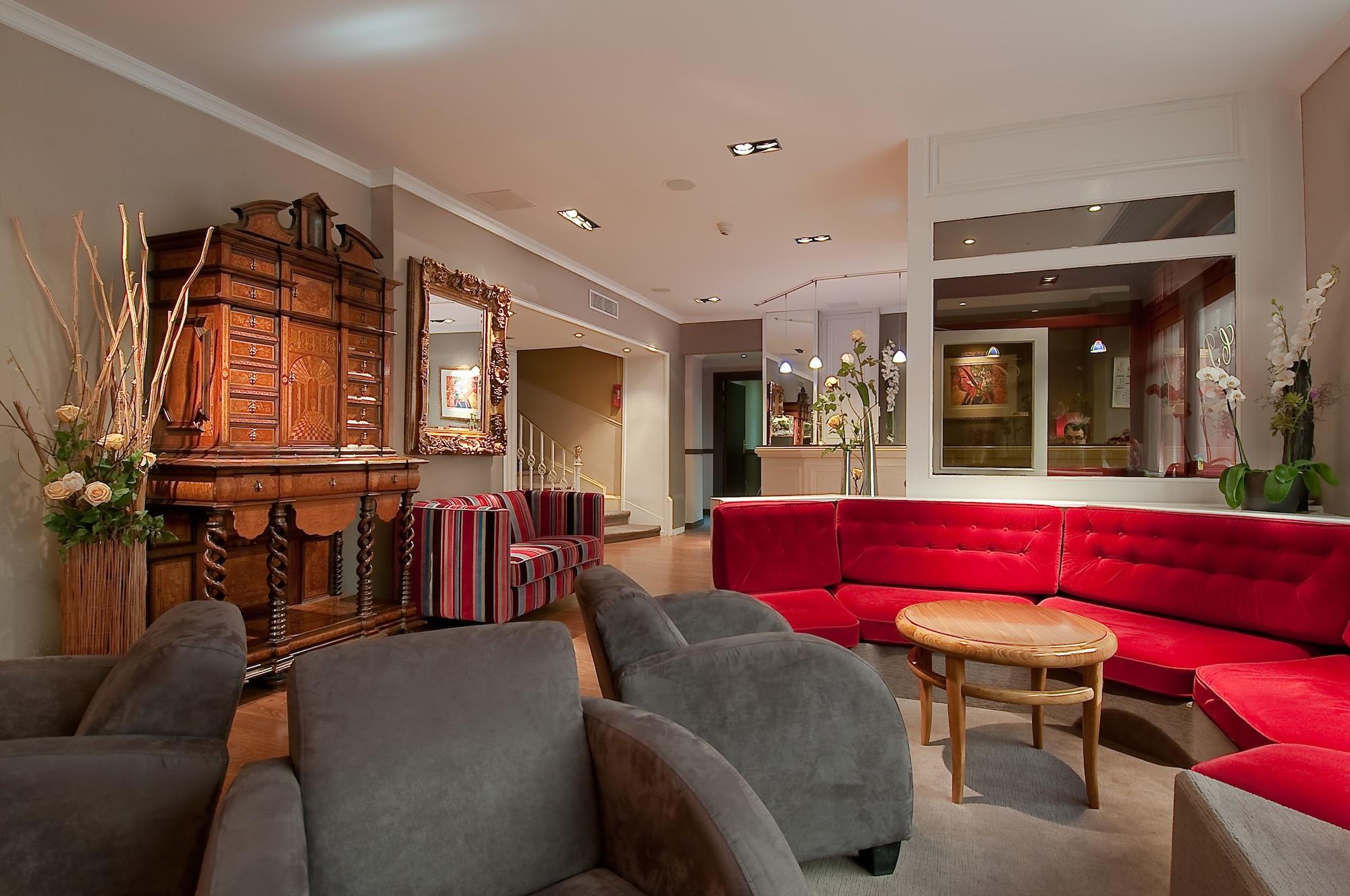 Vista Lobby Hotel Claude Bernard Saint Germain