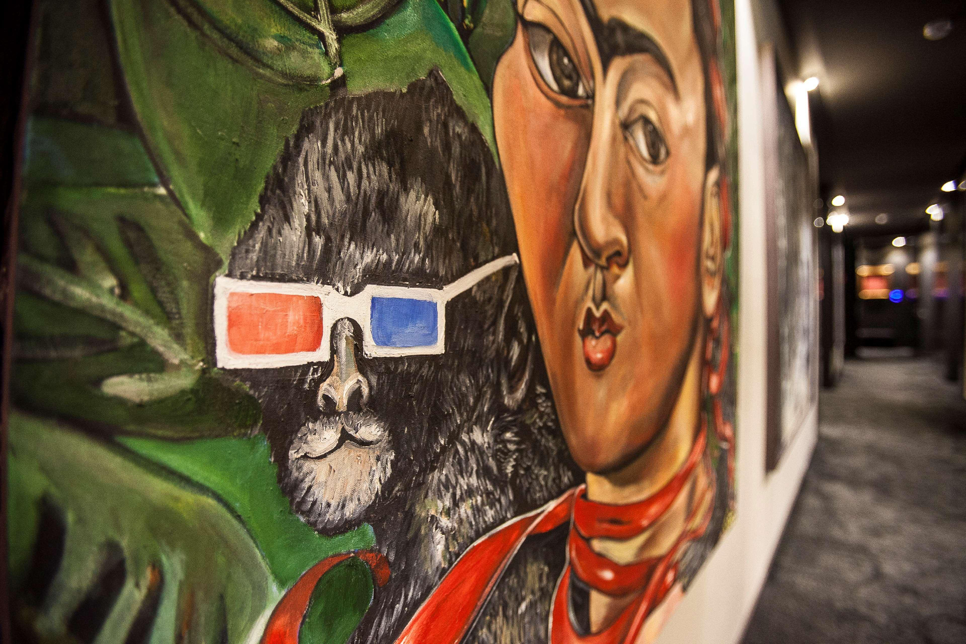 Vista Lobby Triviho Hotel