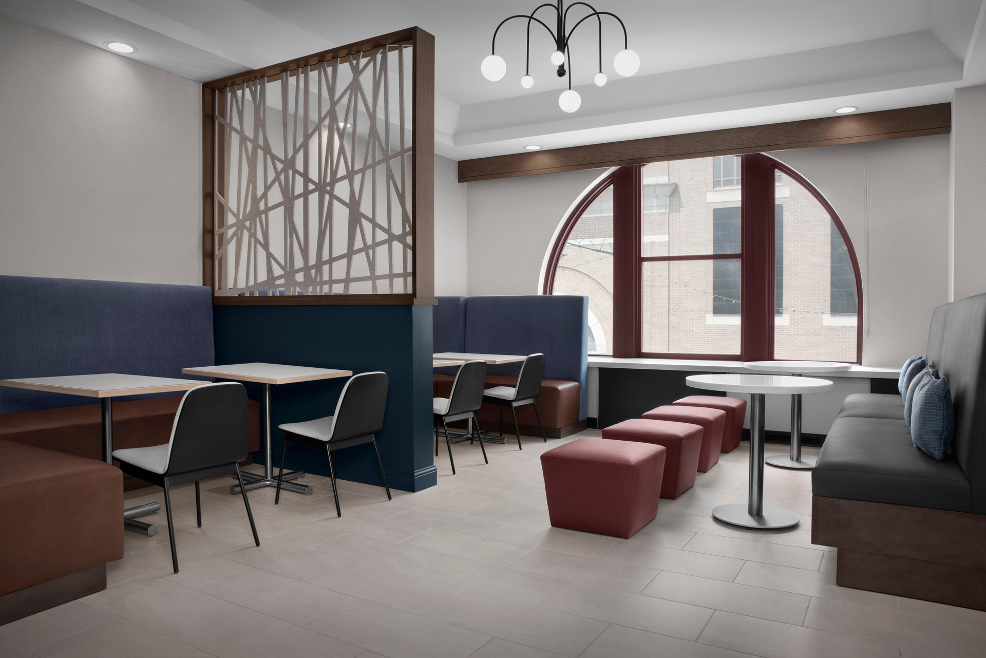 Restaurant Hampton Inn Indianapolis Downtown Across from Circle Centre