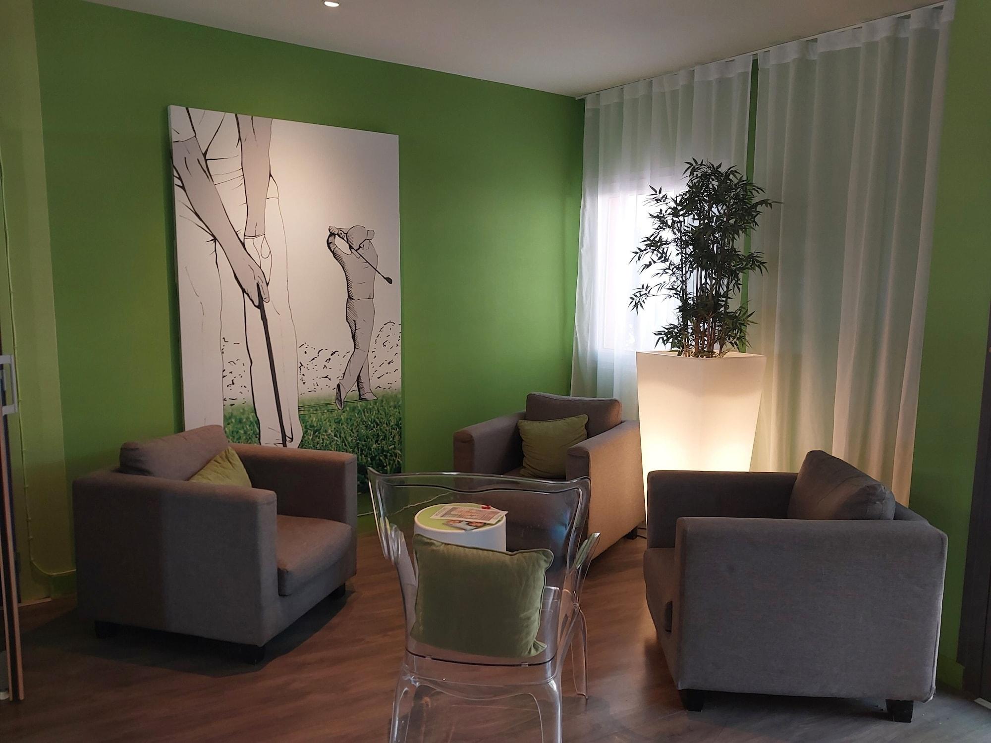 Vista Lobby Hotel Golf Fontcaude