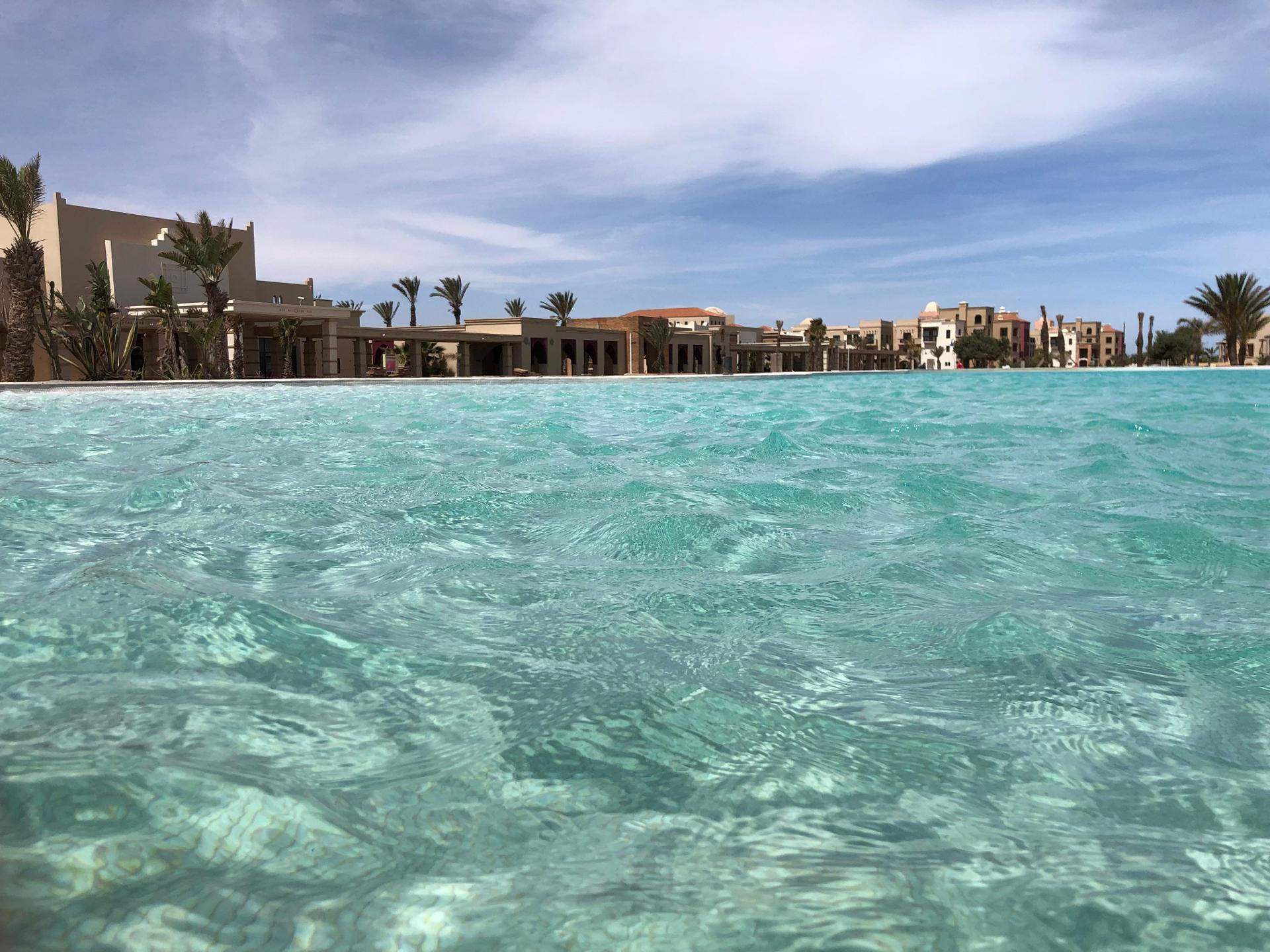 Vista Piscina Oasis Saidia Palace & Blue Pearl
