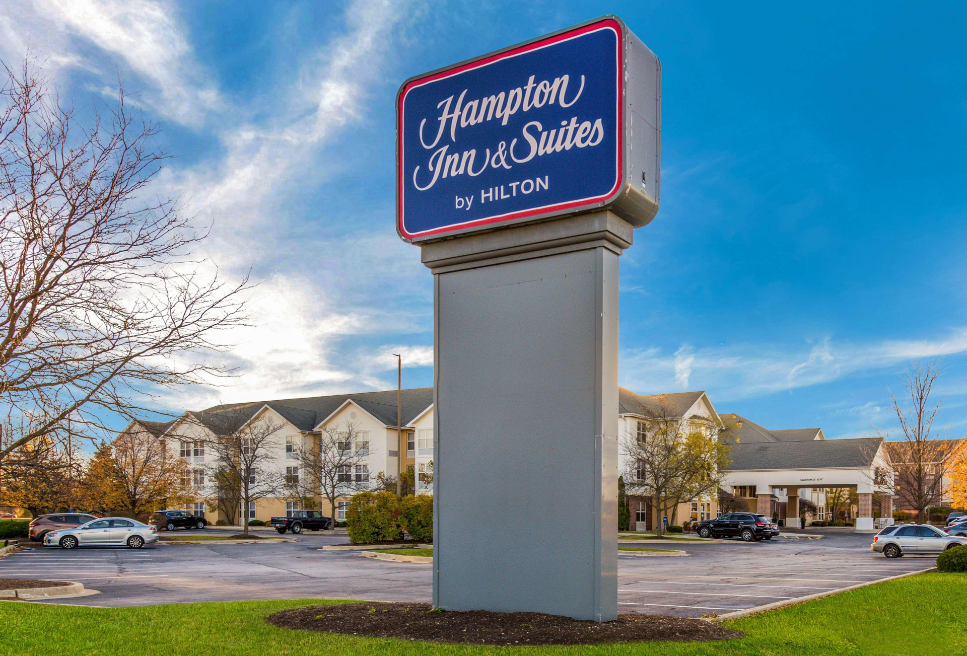 Vista Exterior Hampton Inn & Suites Chicago/Hoffman Estates