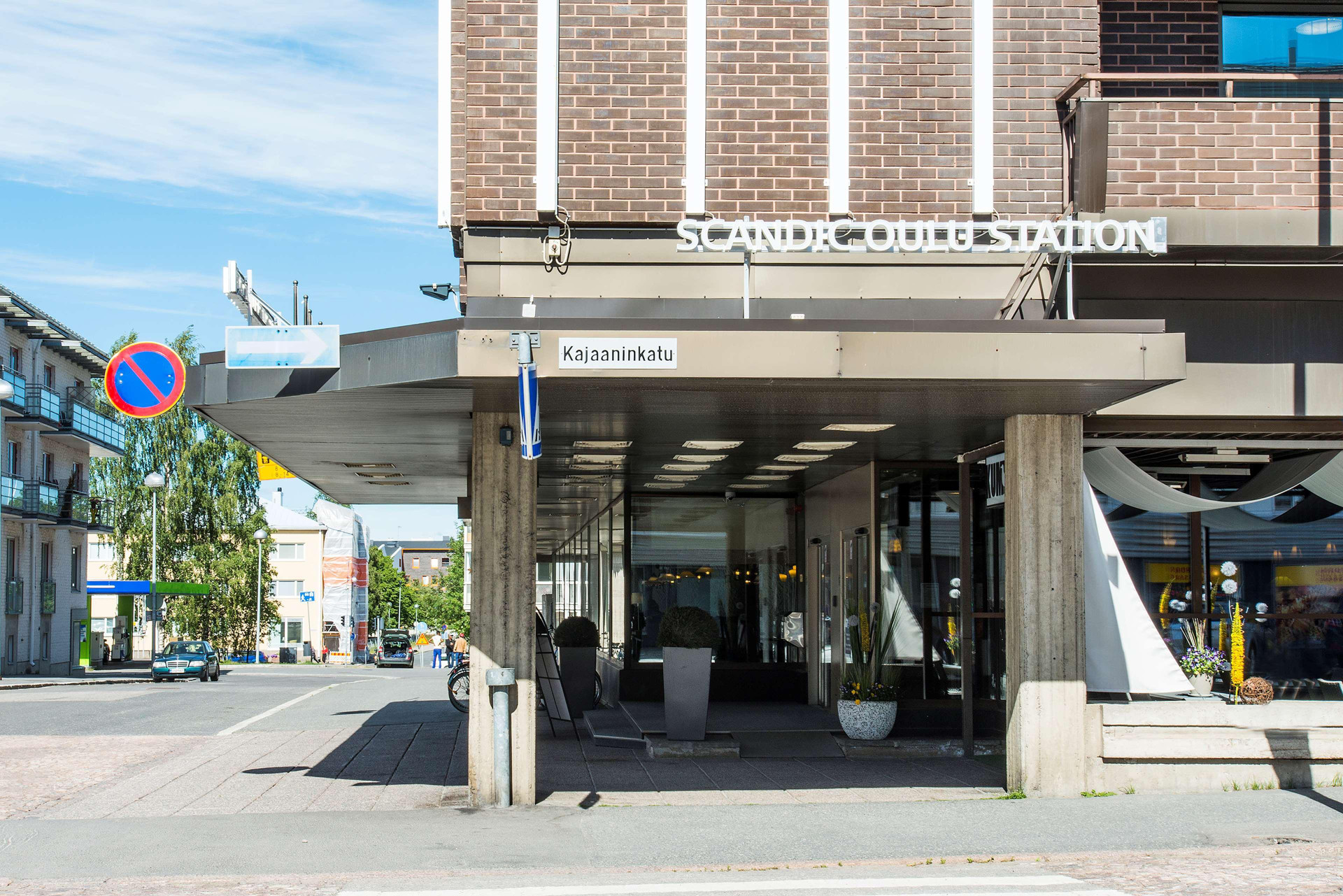 Vista Exterior Scandic Oulu Station