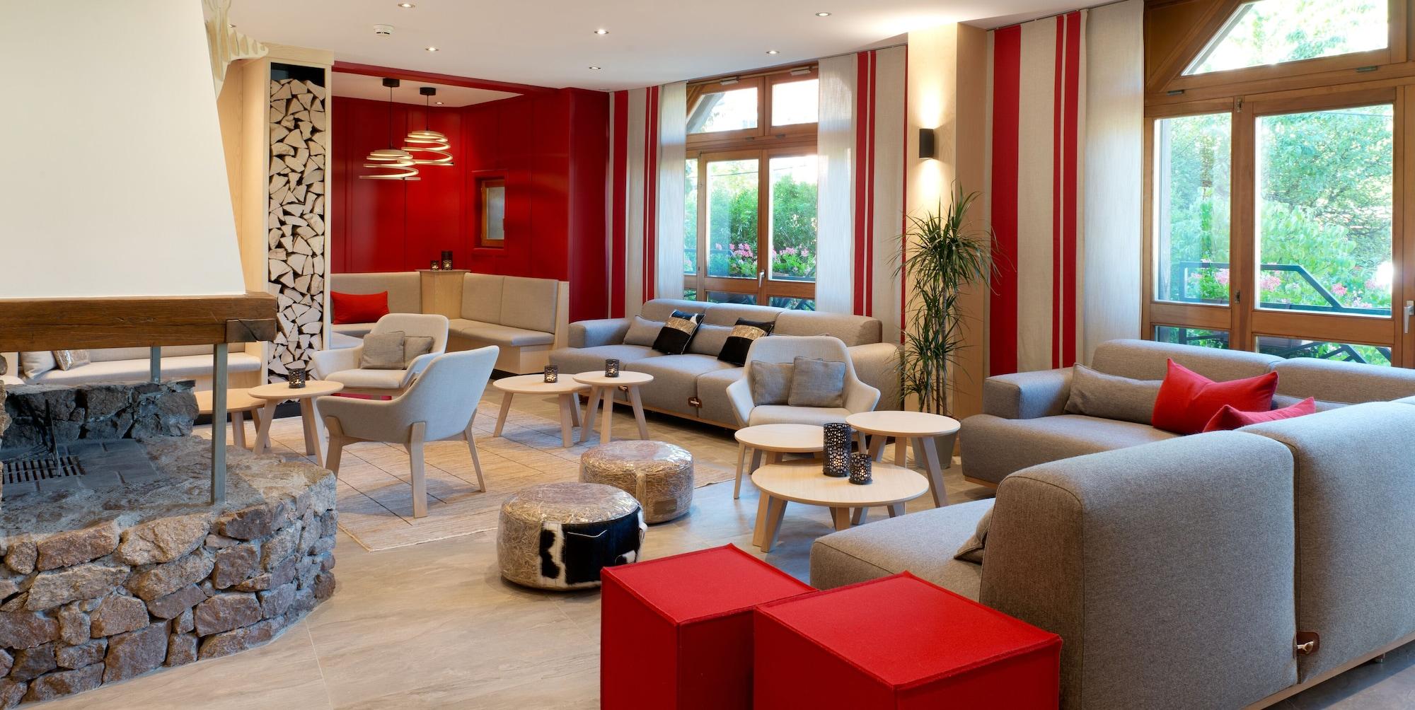 Vista Lobby Le Clos des Sources Hôtel*** & Spa