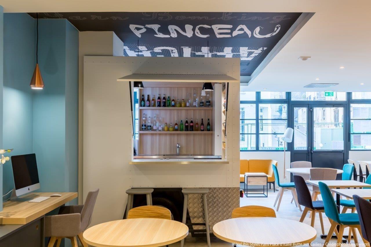 Bar/Salón ibis Styles Paris Place d'Italie Butte aux Cailles Hotel