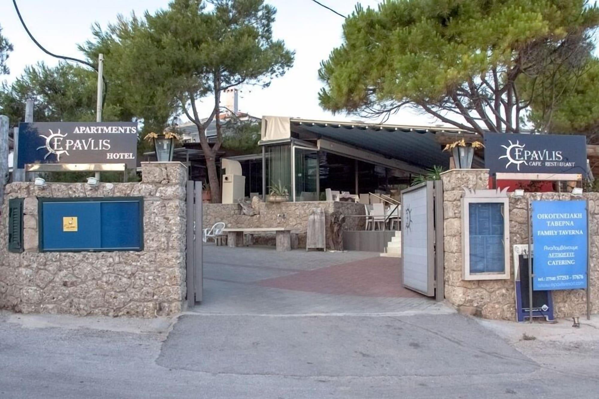 Vista Exterior Epavlis Resort